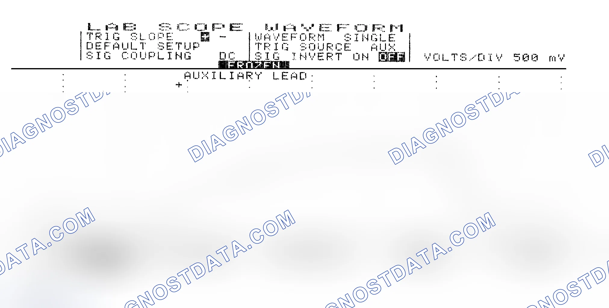 Scheme 14: Single Injector w/Excessive Current Flow - Current Pattern