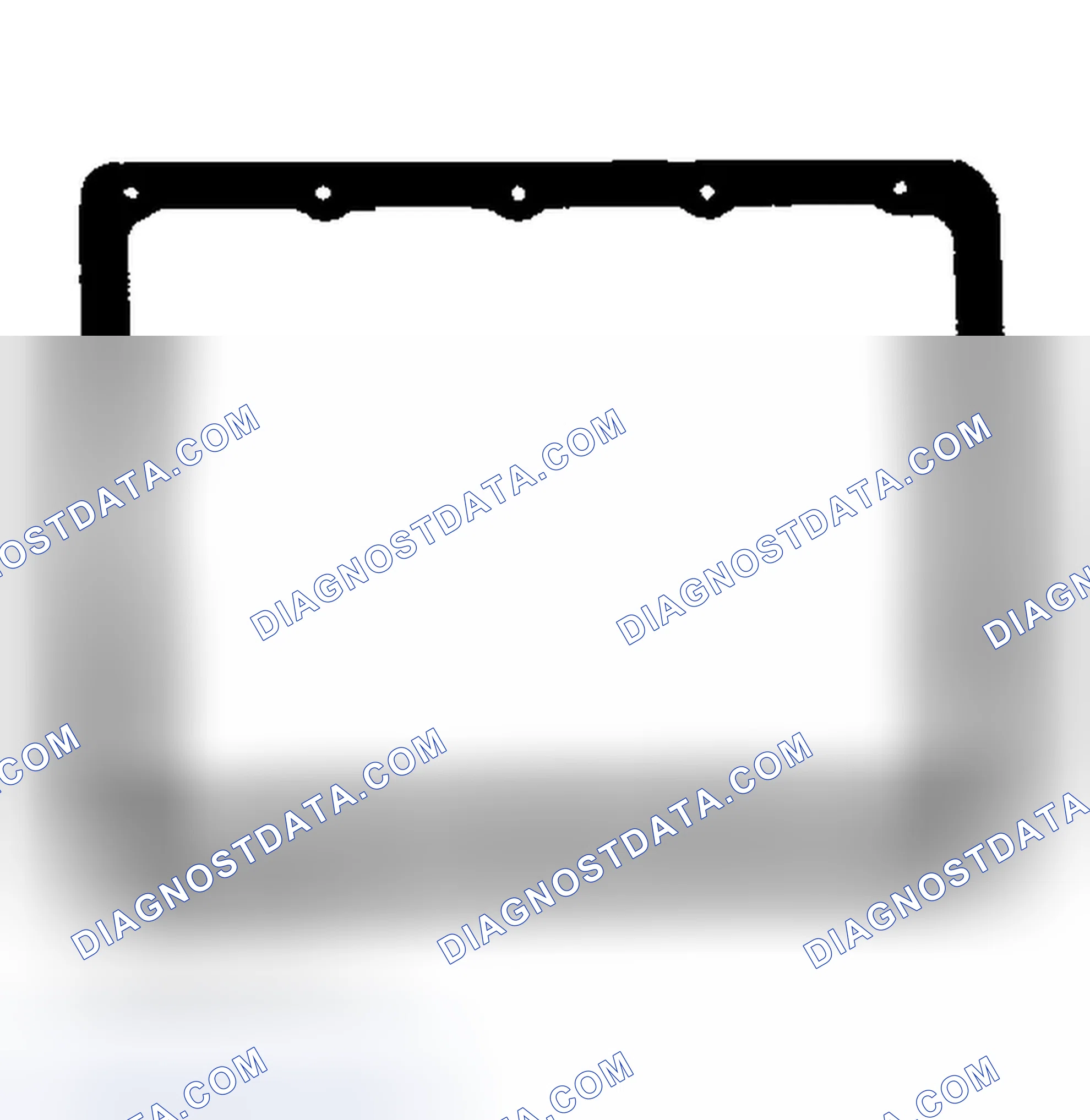 Scheme 201: OIL PAN GASKET