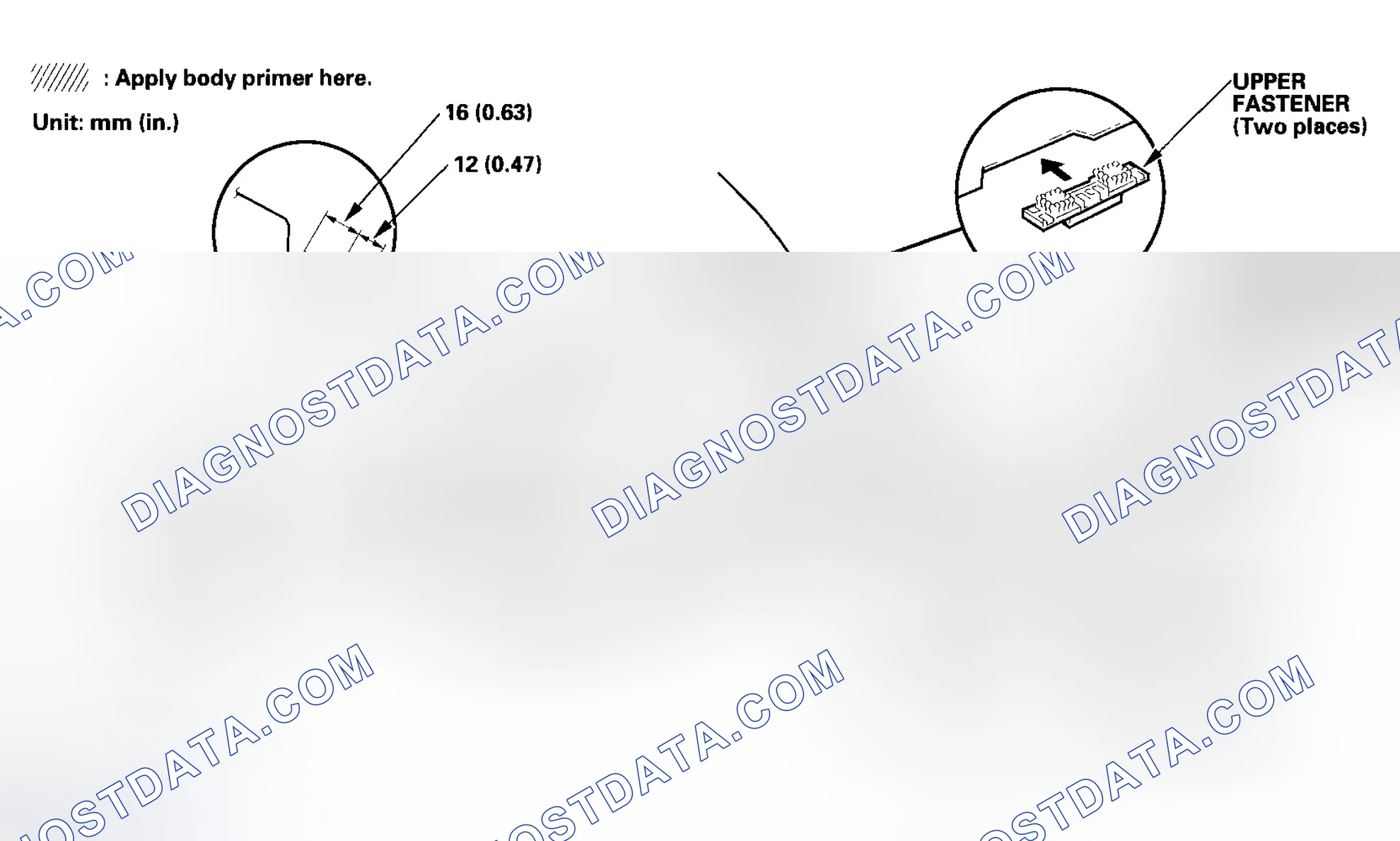 Scheme 18: Fastener (Roof side) Installation/Body Primer Application