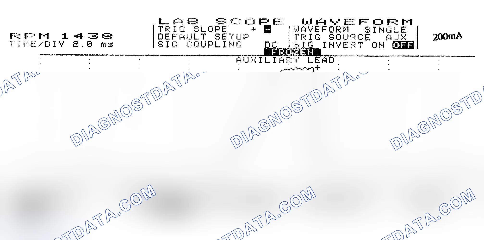 Scheme 15: Single Injector w/Normal Current Flow - Current Pattern