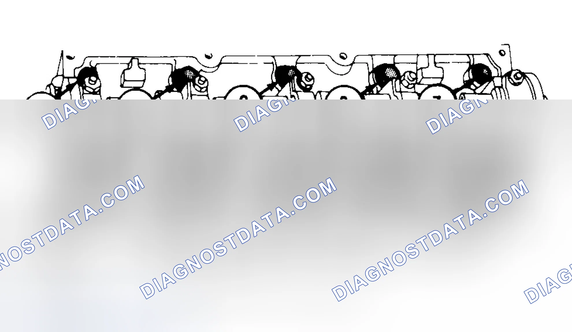 Scheme 7: Typical Cylinder Head Tightening or Loosening Sequence