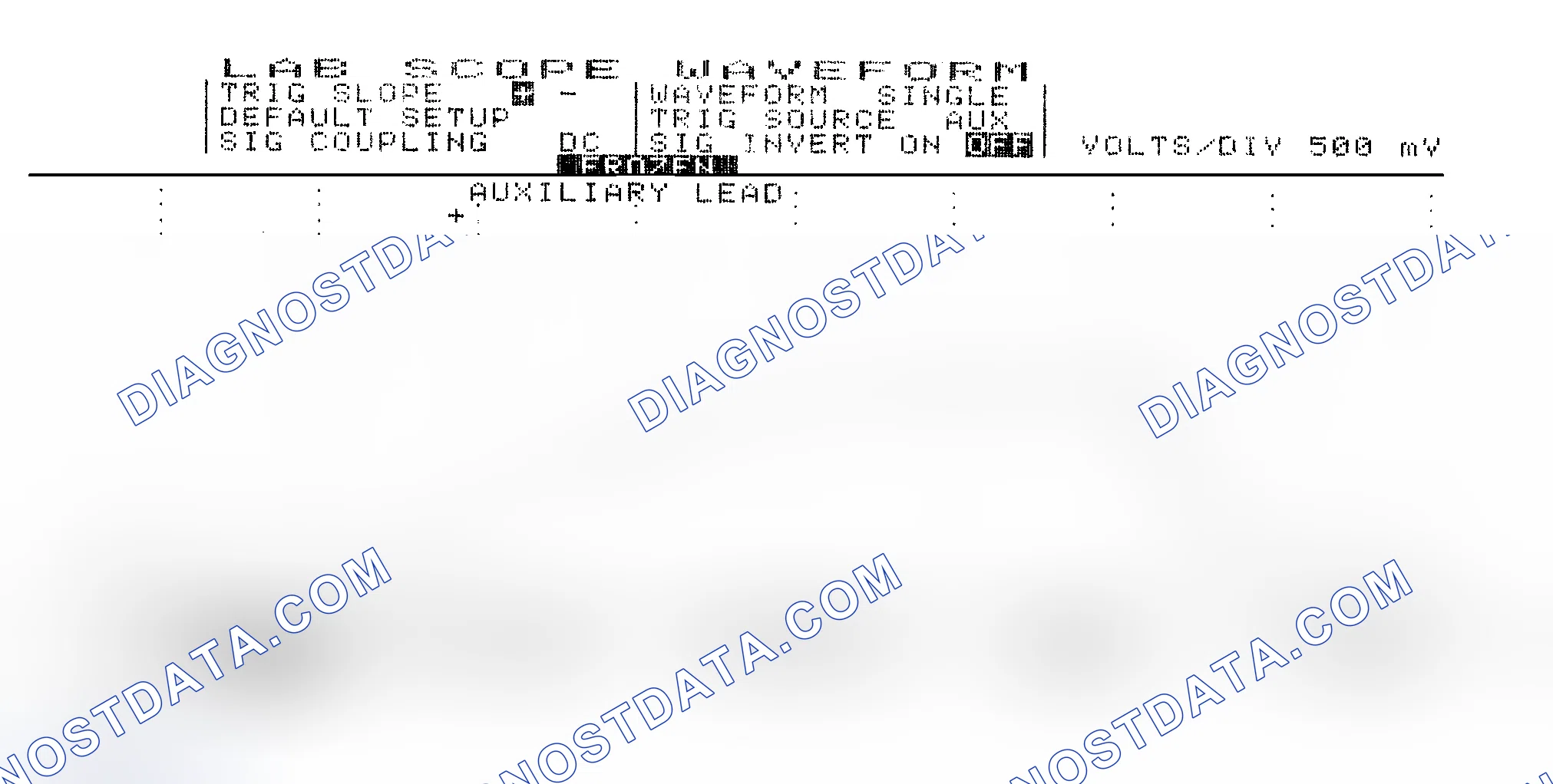 Scheme 14: Single Injector w/Excessive Current Flow - Current Pattern