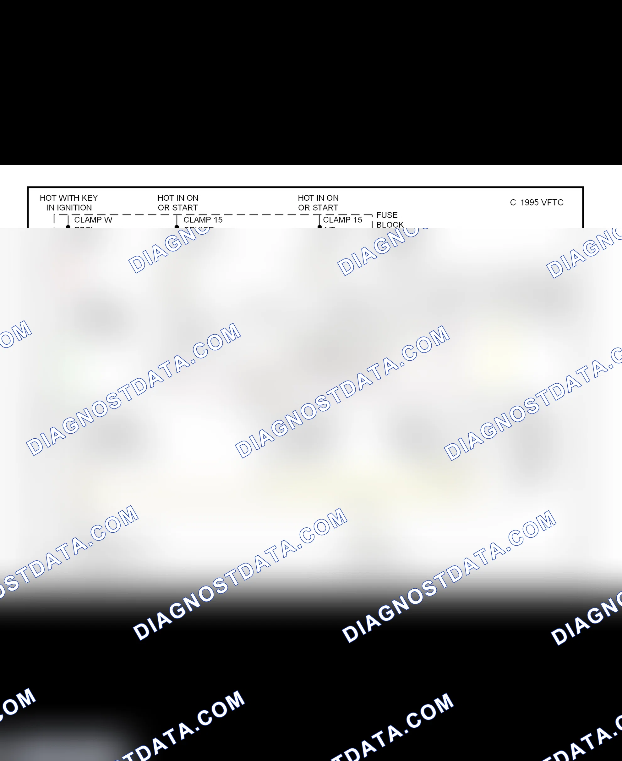 Fig. 28: Shift Interlock System Wiring Diagram (1999 Catera)
