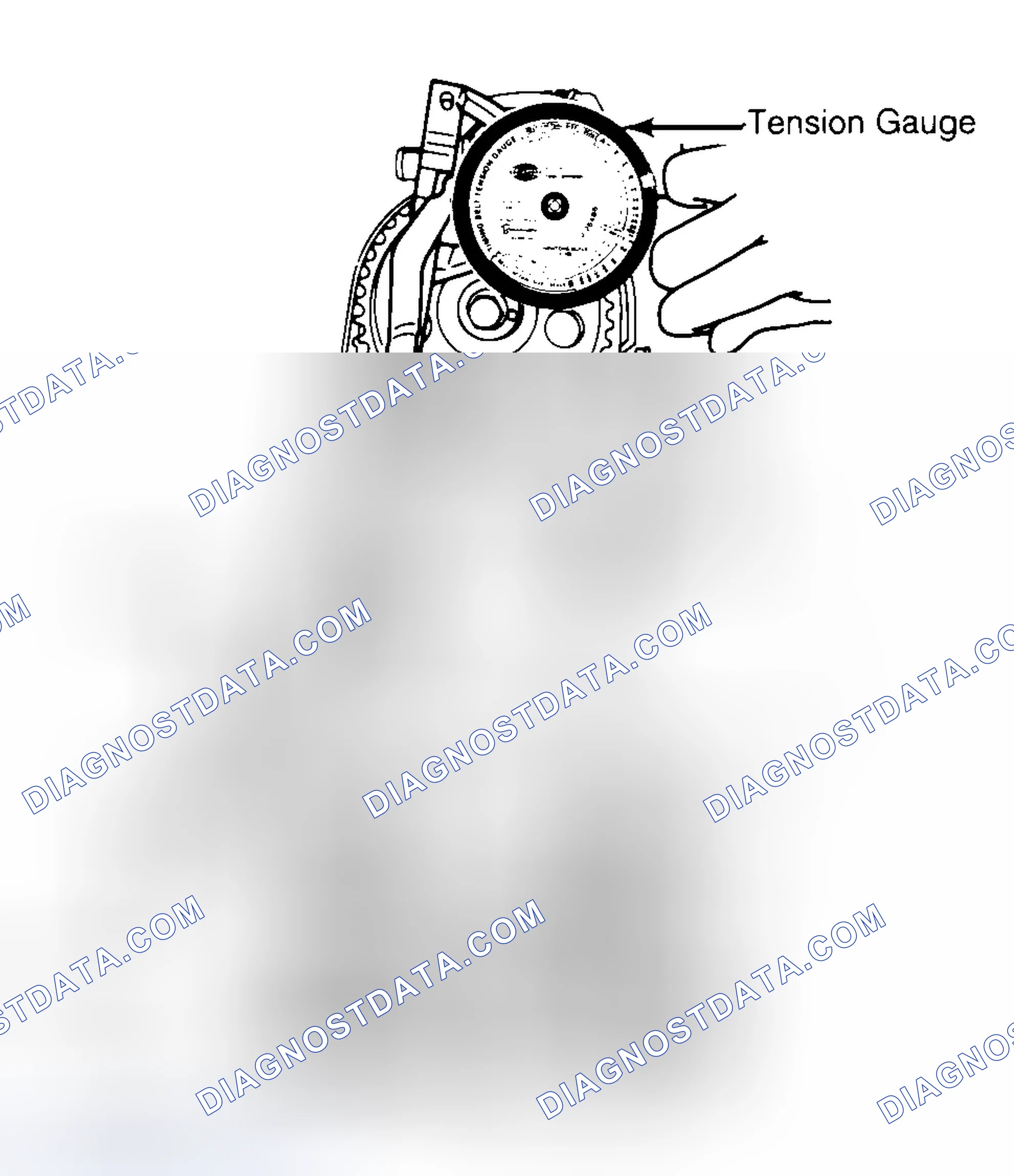 Scheme 3: Adjusting Typical Timing Belt Tension