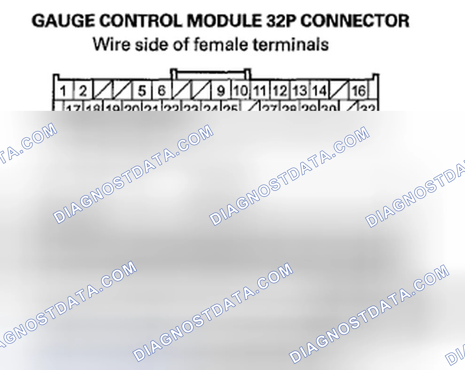 Scheme 34: DTC U0155: Climate Control Unit Lost Communication With Gauge Control Module
