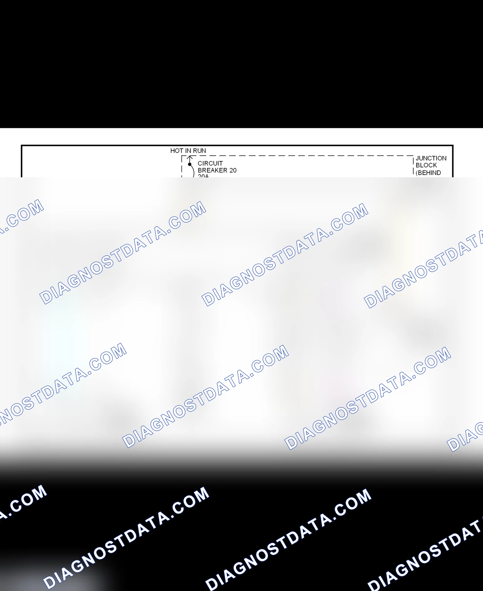 Scheme 3: Power Window System Wiring Diagram