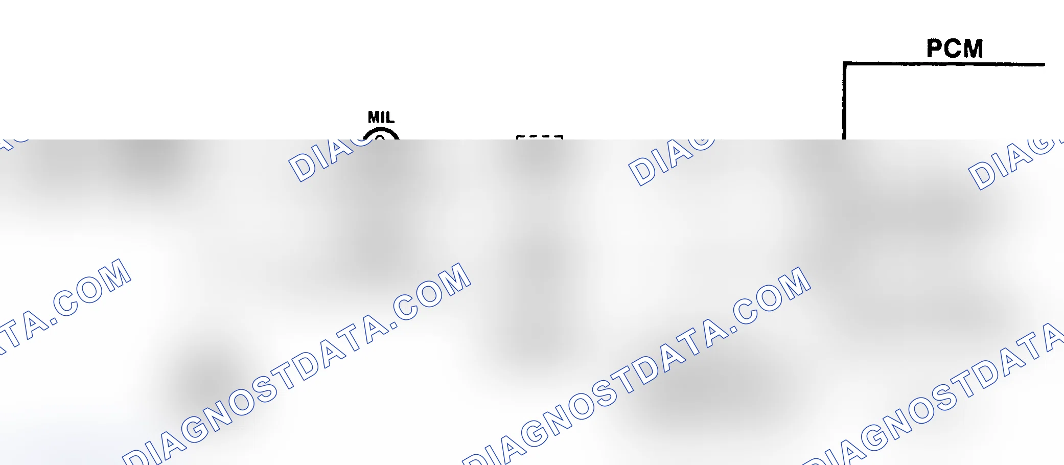 Scheme 208: DTC 46 Schematic ("C" & "K" Series) MIL Circuit Fault