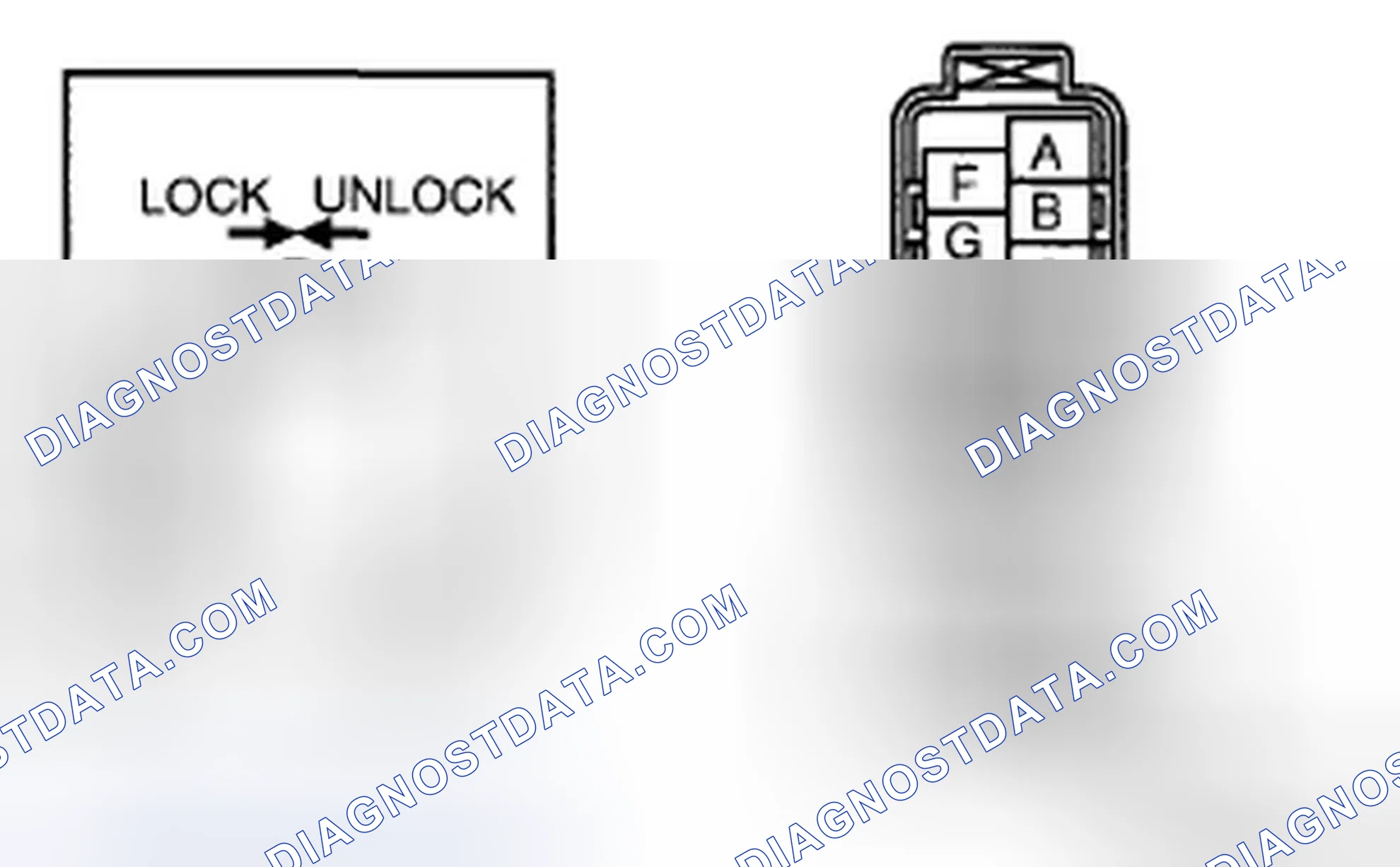 Scheme 17: FRONT DOOR LOCK ACTUATOR INSPECTION