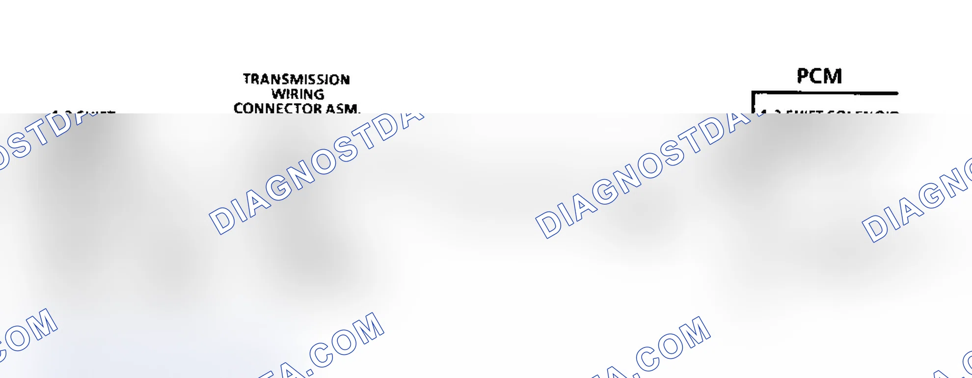 Scheme 313: Code 82 Schematic (Gasoline) Transmission 1-2 Error