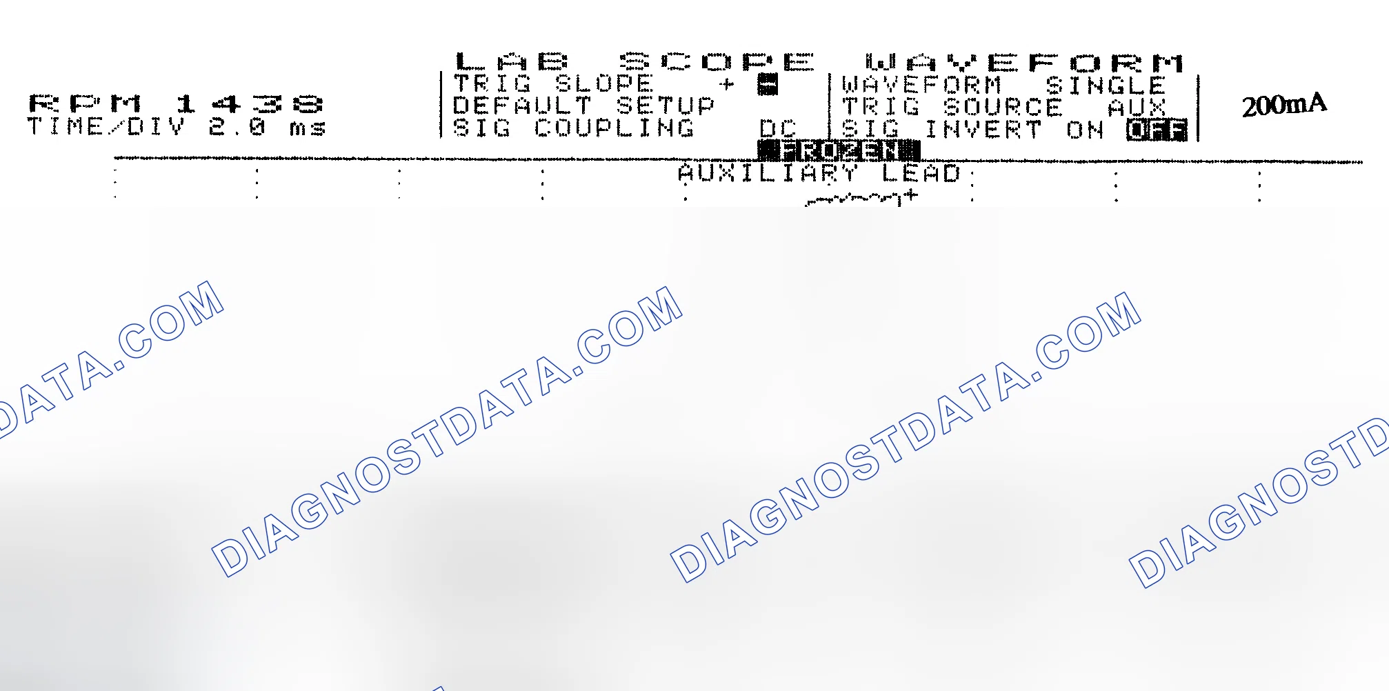 Scheme 15: Single Injector w/Normal Current Flow - Current Pattern