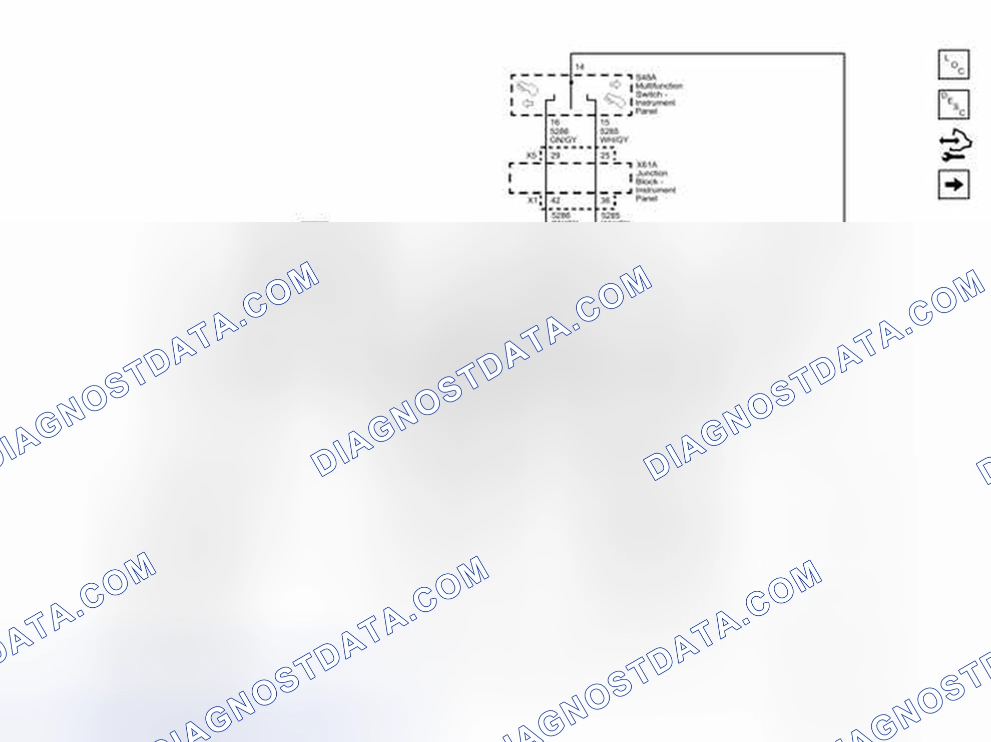Scheme 1: Adjustable Pedals (-A45) Adjustable Pedal Wiring Schematics