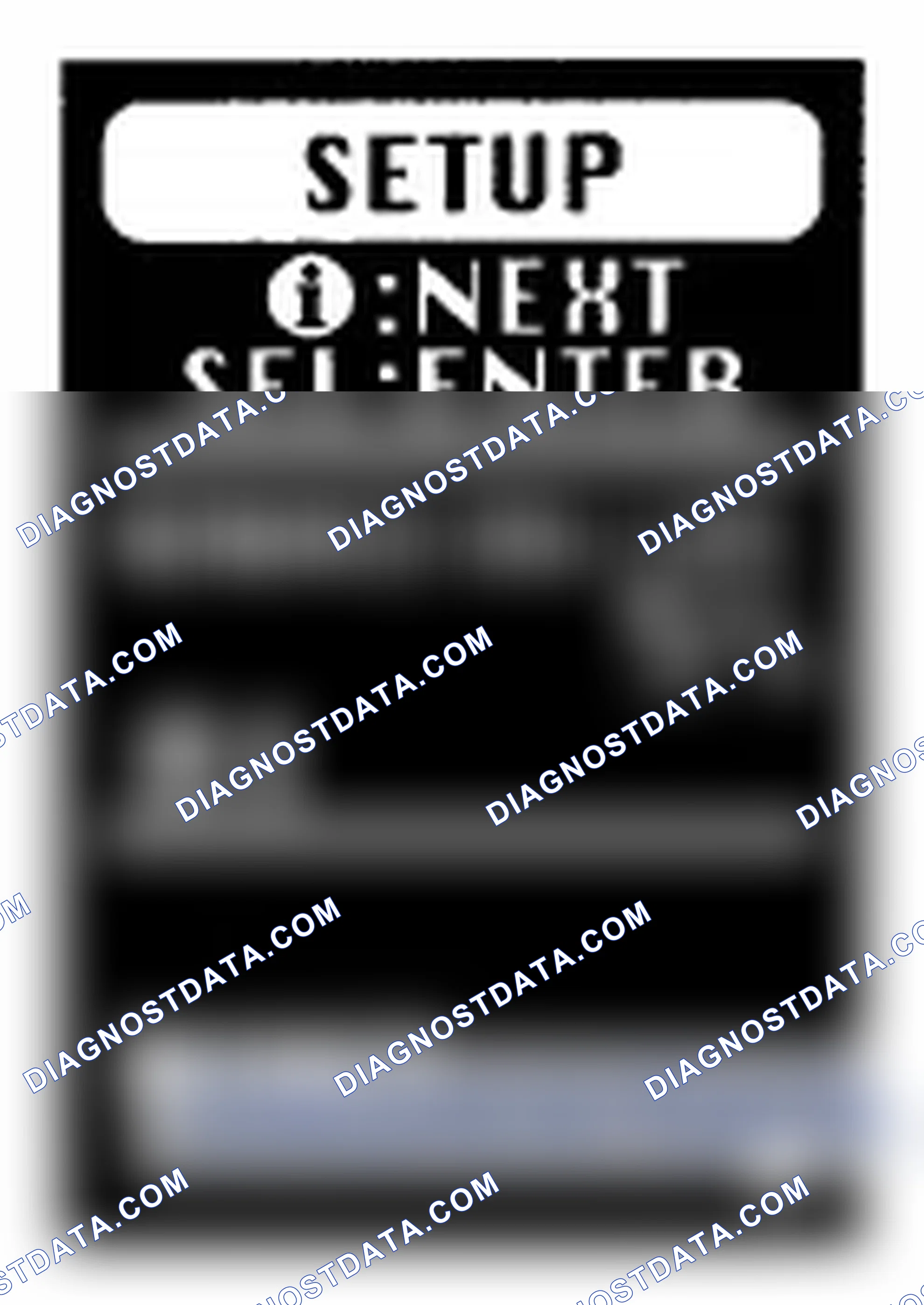 Scheme 12: Resetting the Maintenance Information Display