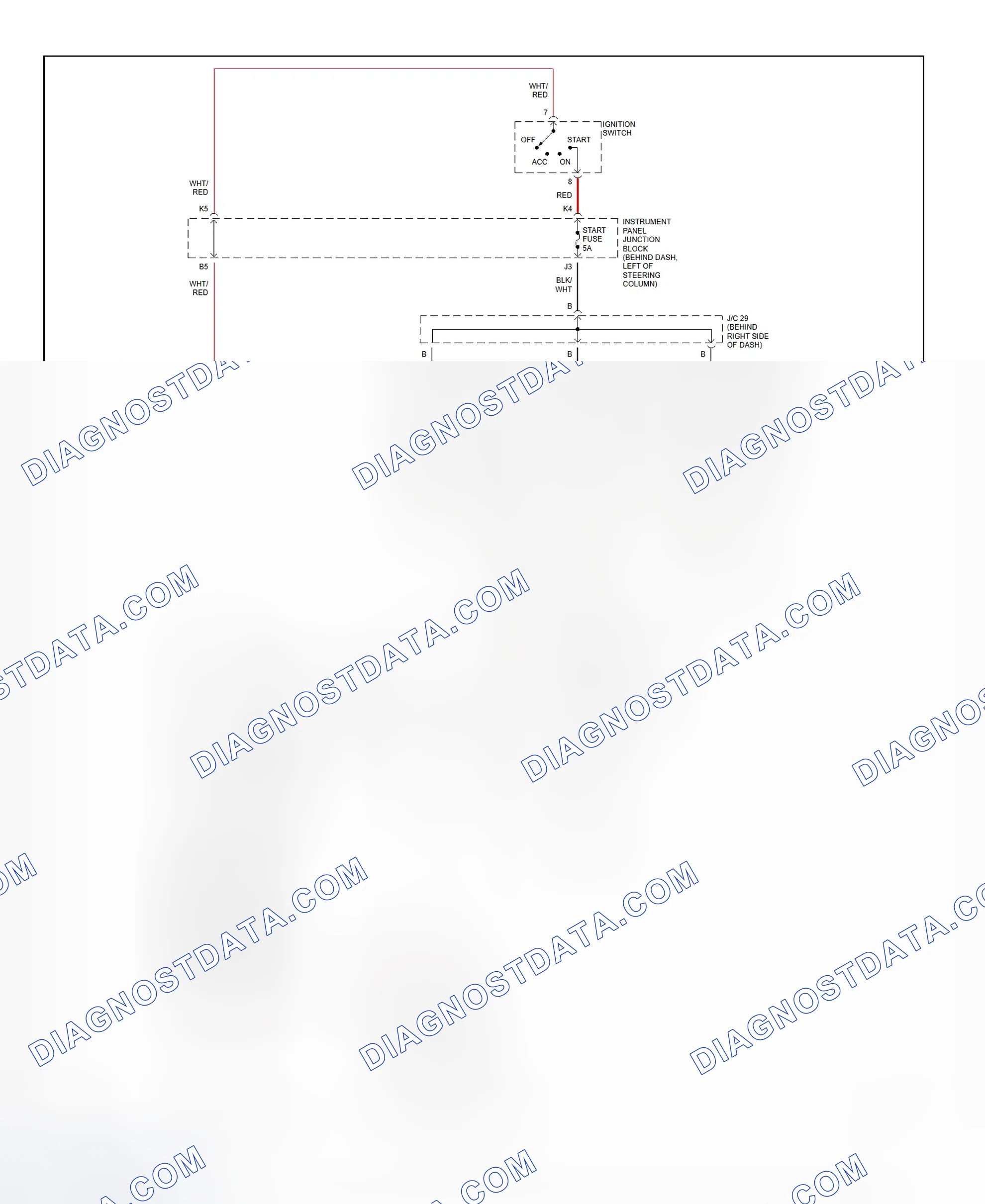 Fig. 20: Starting System Wiring Diagram (Camry - 2.2L & 3.0L)