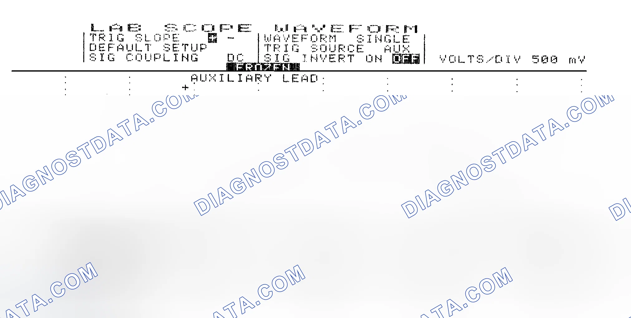 Scheme 14: Single Injector w/Excessive Current Flow - Current Pattern