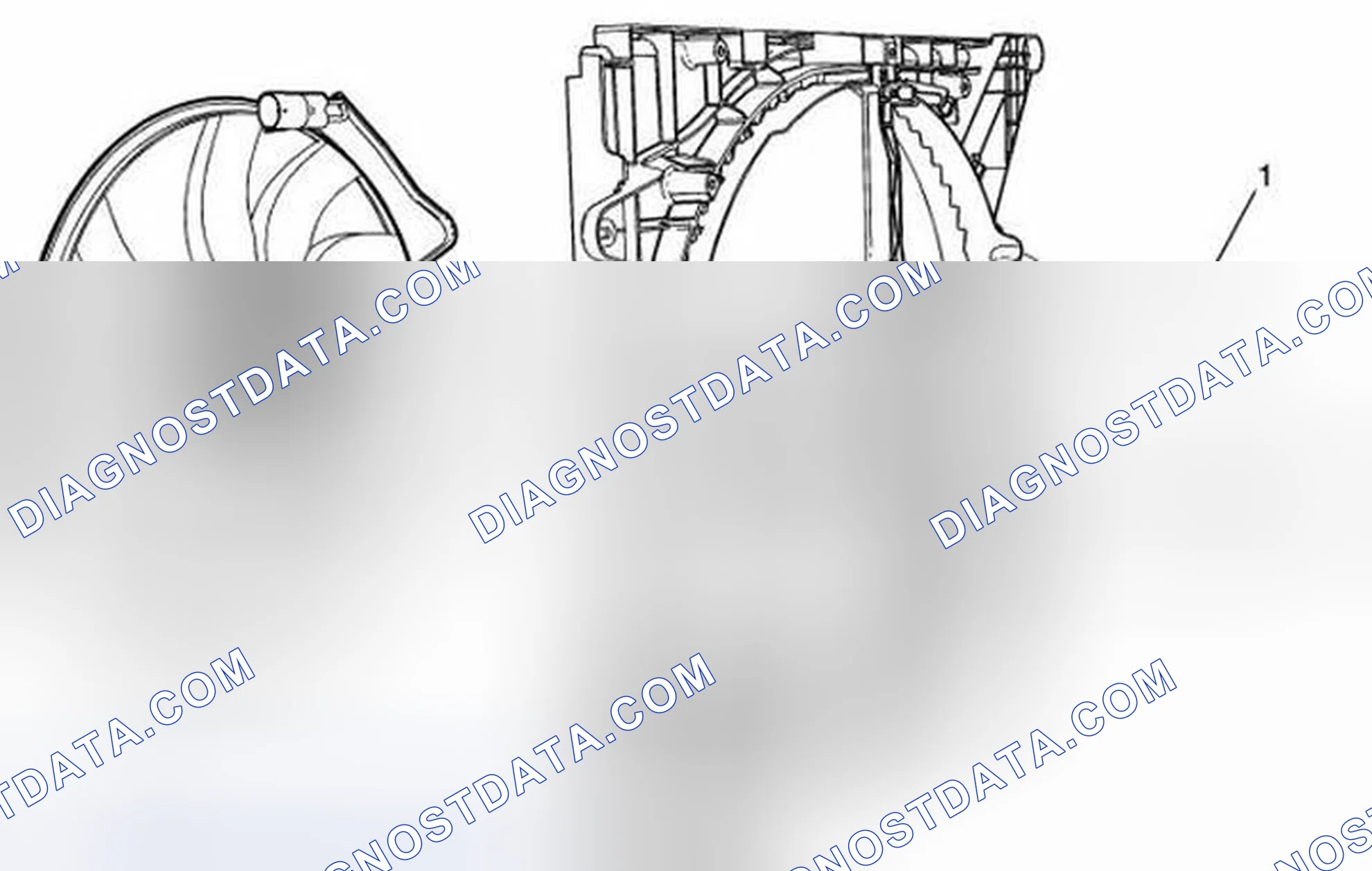 Scheme 54: Engine Coolant Fan Replacement (LAU)