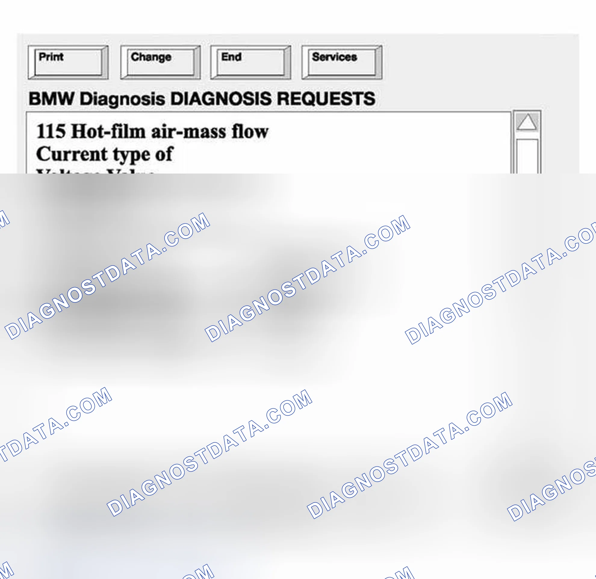 Scheme 316: BMW Fault Code (DISplus/MoDIC)