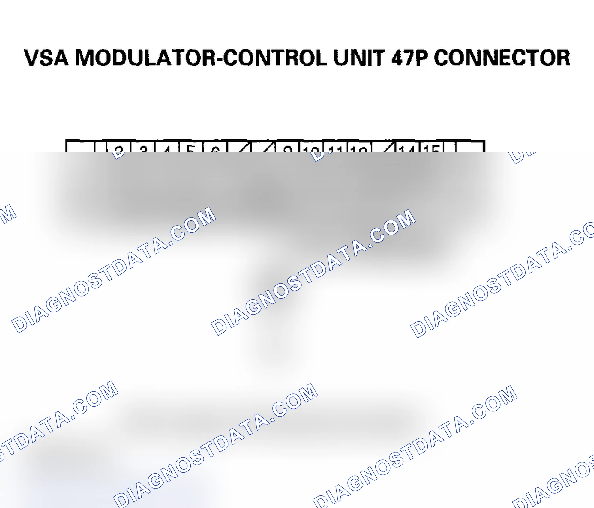Scheme 73: VSA indicator does not come on
