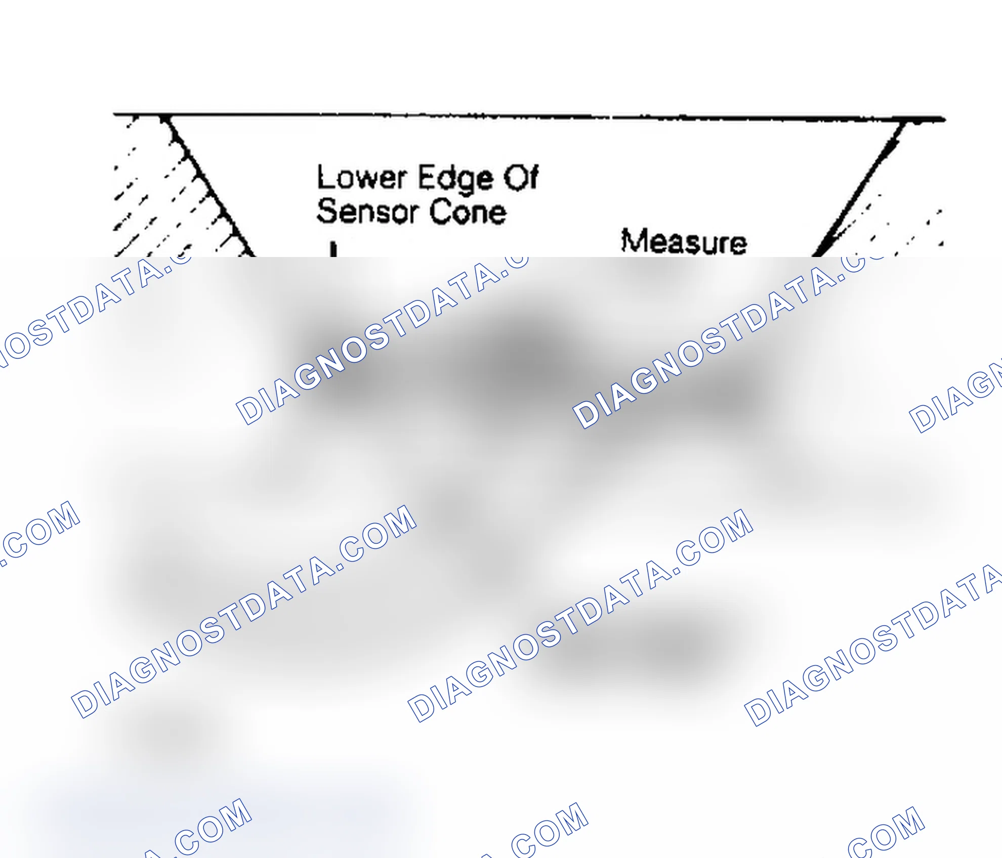 Scheme 8: Sensor Plate Rest Position Distance from cone edge to plate is .07-.08" (1.8-2.1 mm).
