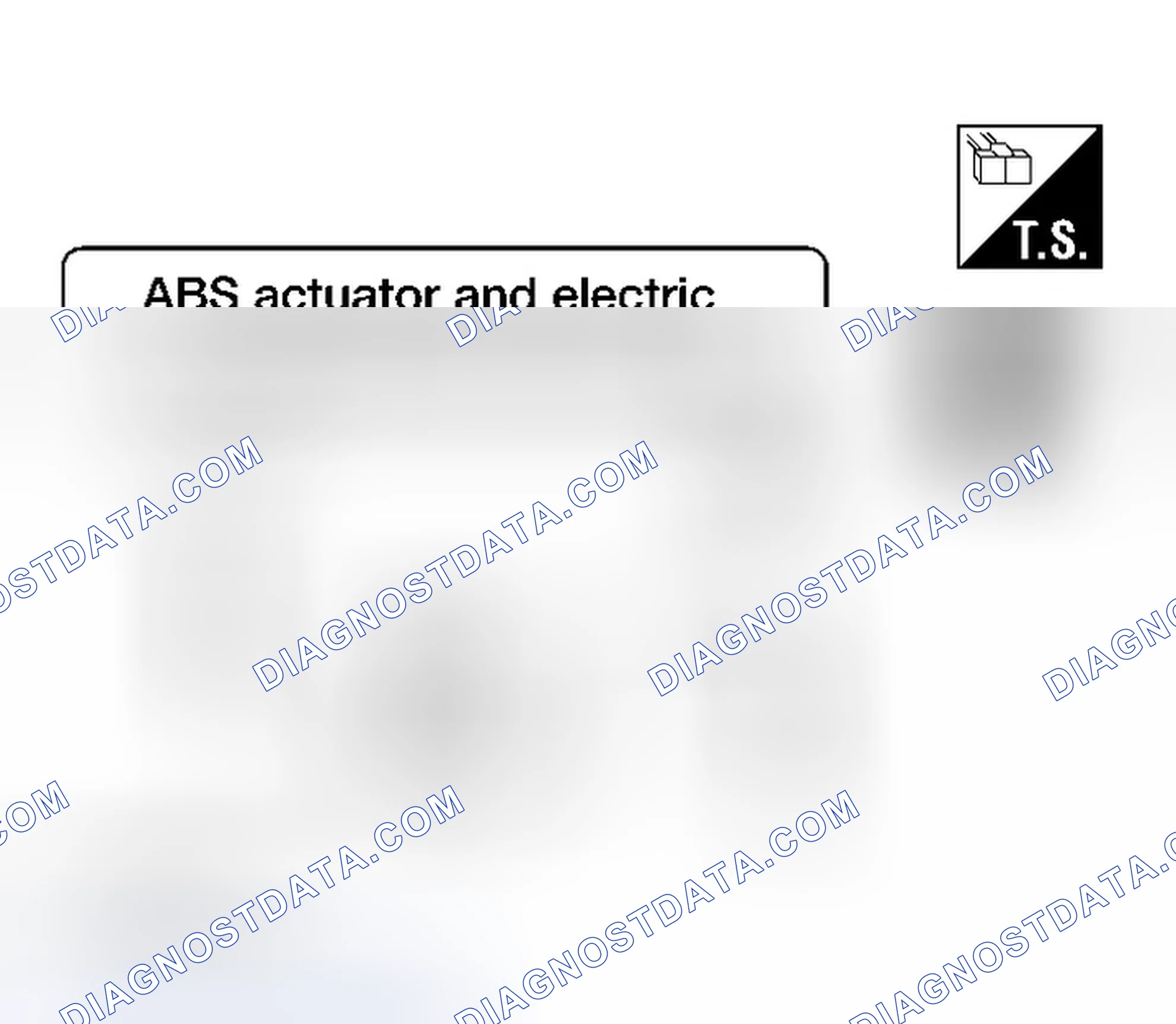 Scheme 12: ABS Warning Lamp Does Not Come On When Ignition Switch Is Turned On