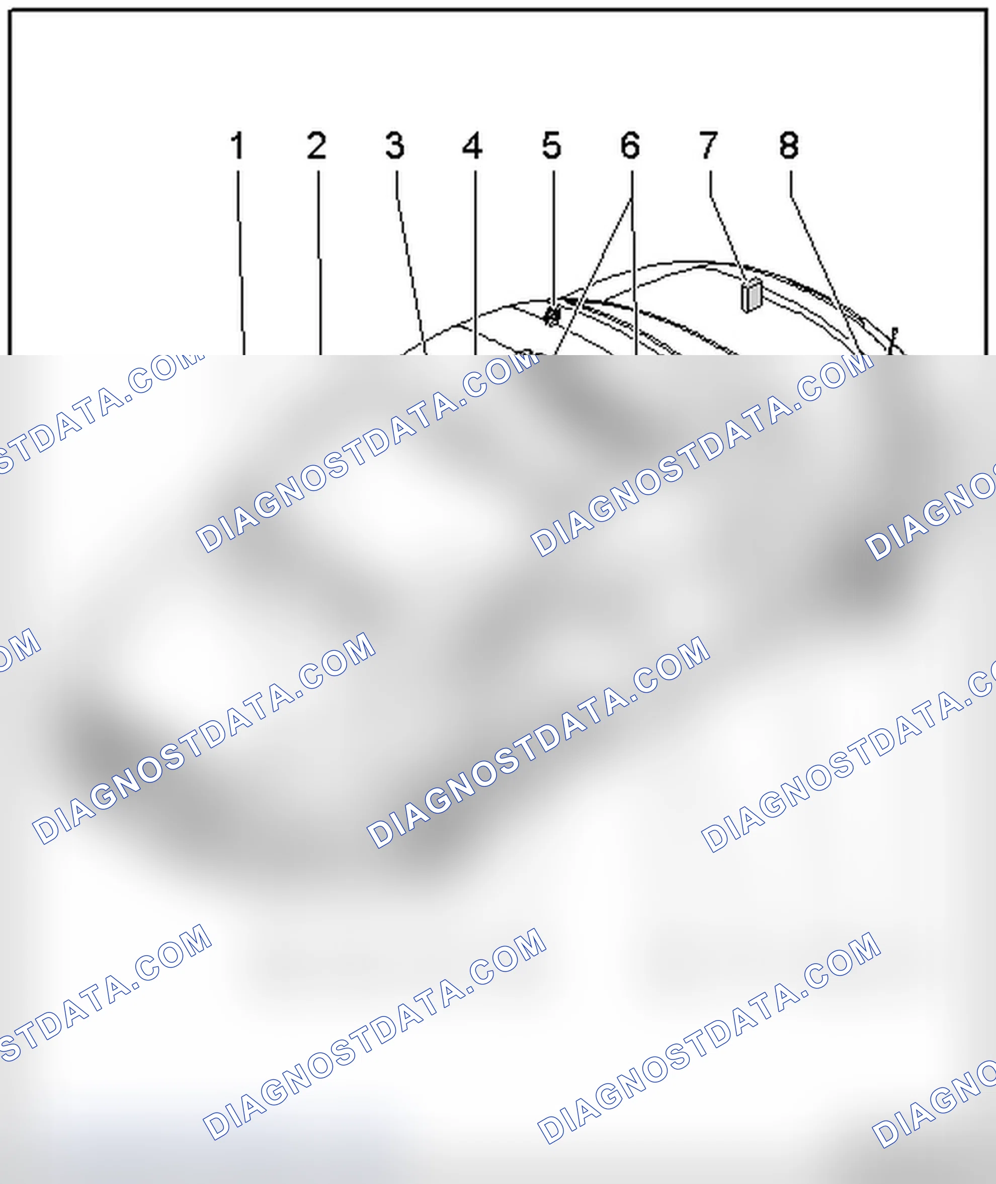 Scheme 67: ROADSTER COMPONENT LOCATIONS, GENERAL OVERVIEW