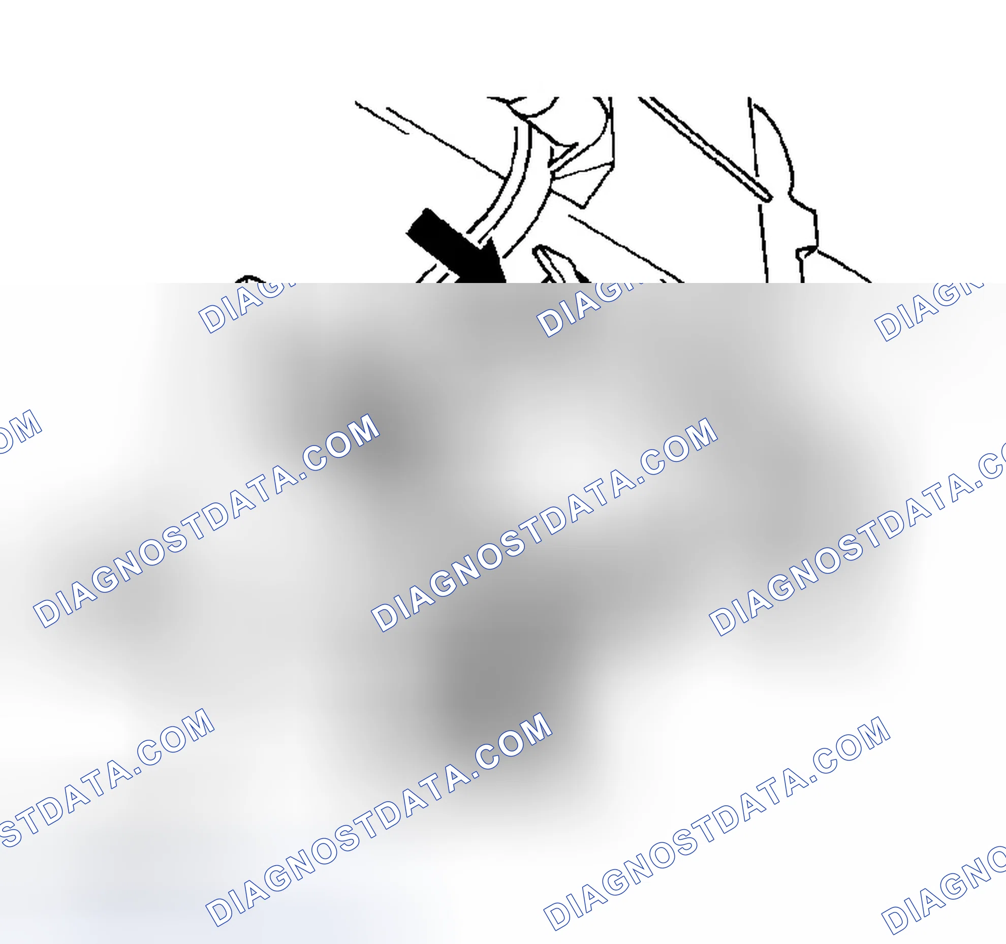Scheme 44: Drive motor for footwell/defrost