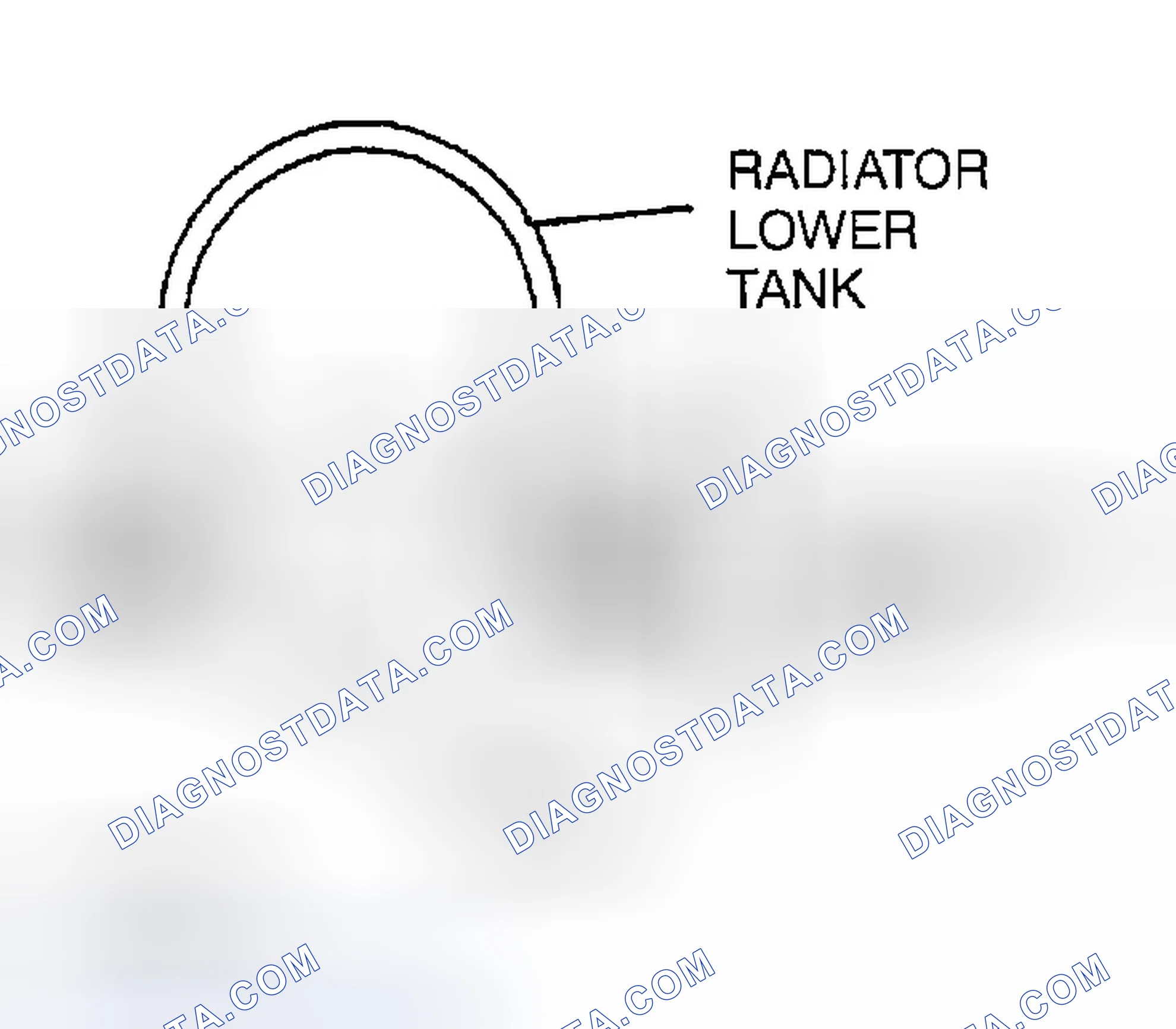 Scheme 237: RADIATOR OUTER TANK (IN TANK OIL COOLER) REMOVAL NOTE