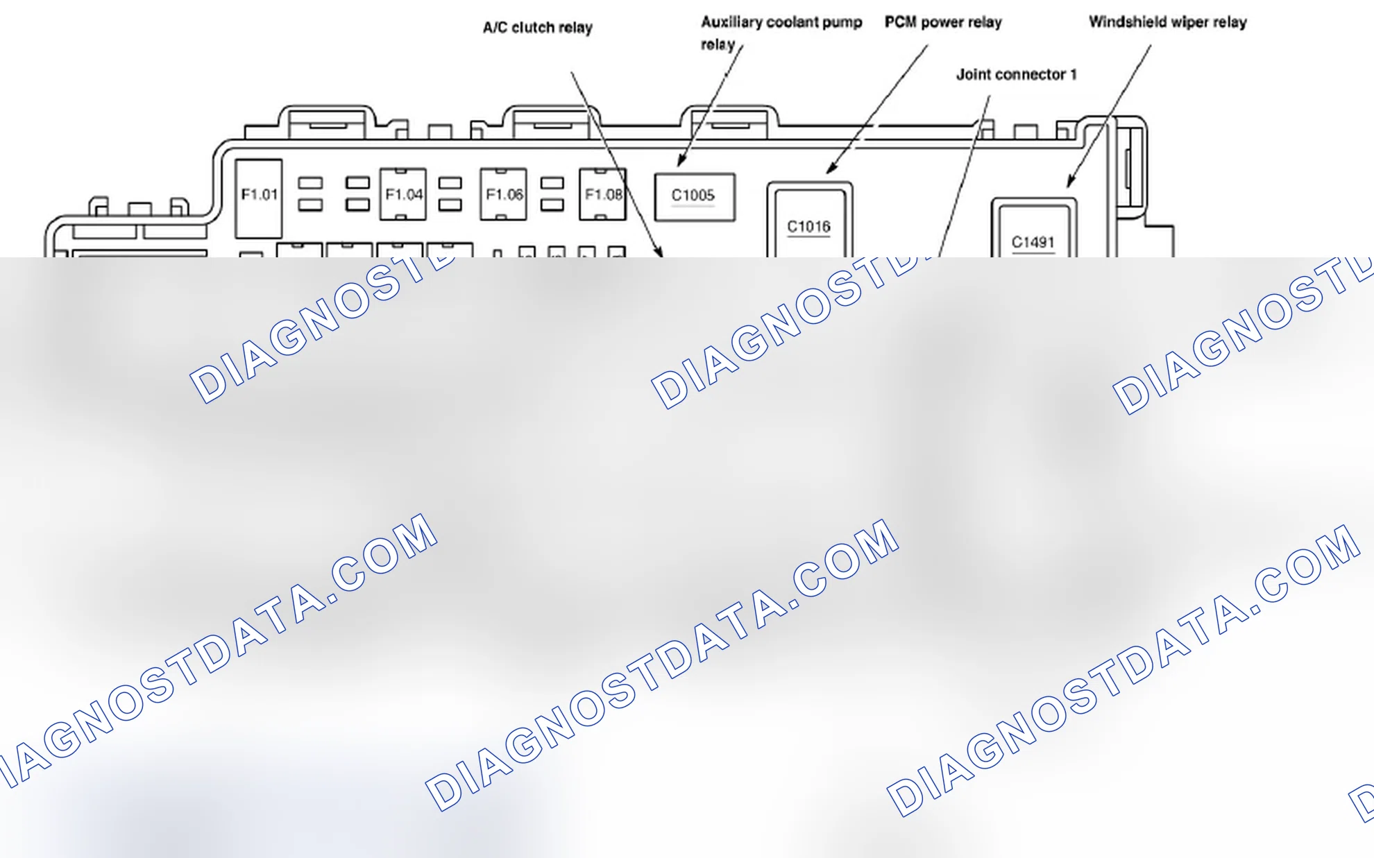 Scheme 290: Battery Junction Box Components