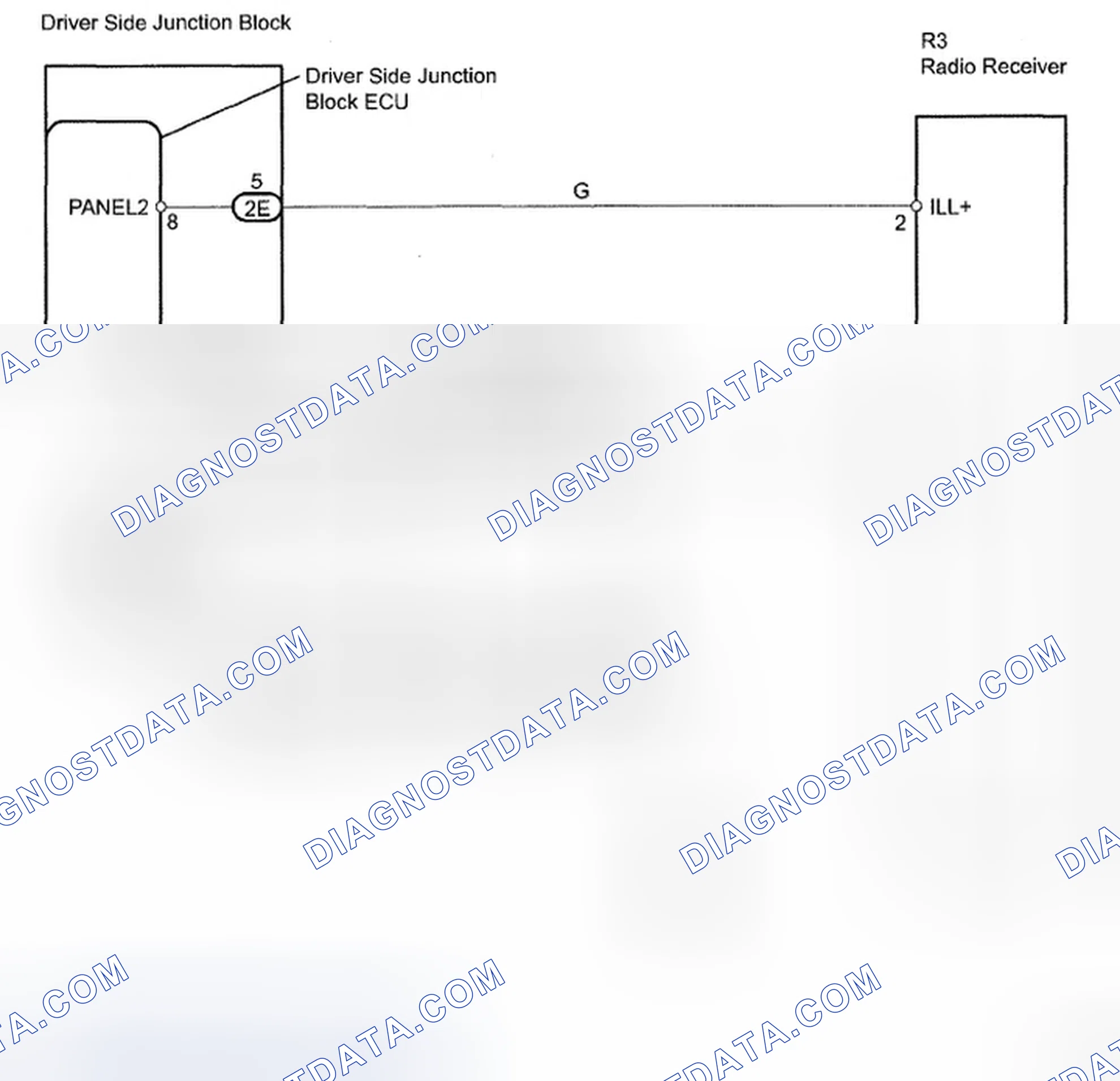 Scheme 4: Illumination - Wiring Diagram