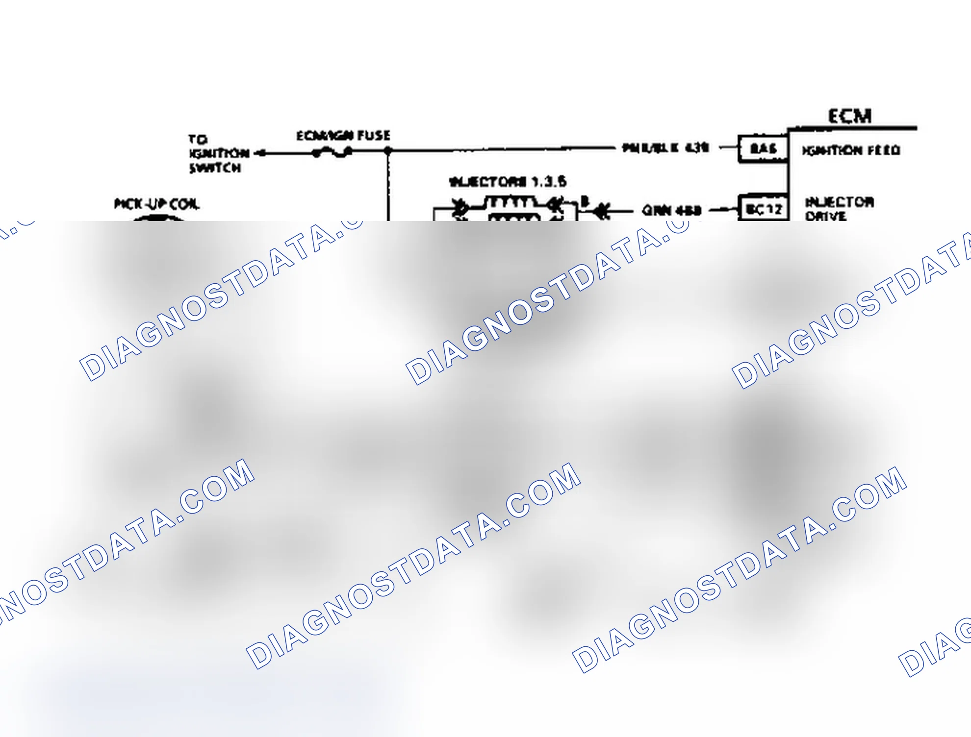 Scheme 147: Code 42 Schematic (3.1L) Electronic Spark Timing
