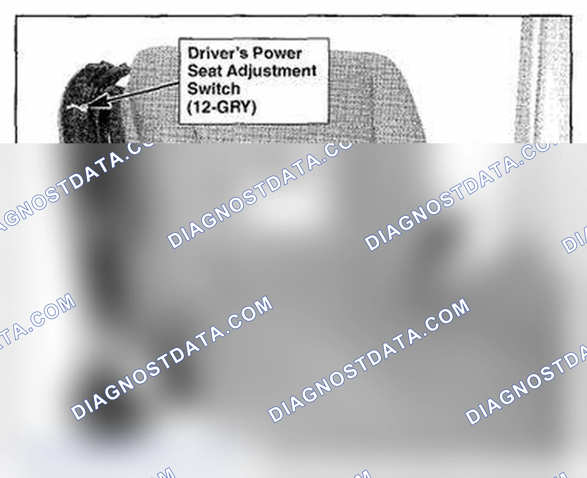 Scheme 567: Left Side Of Drivers Seat Component Location (Photo 162)