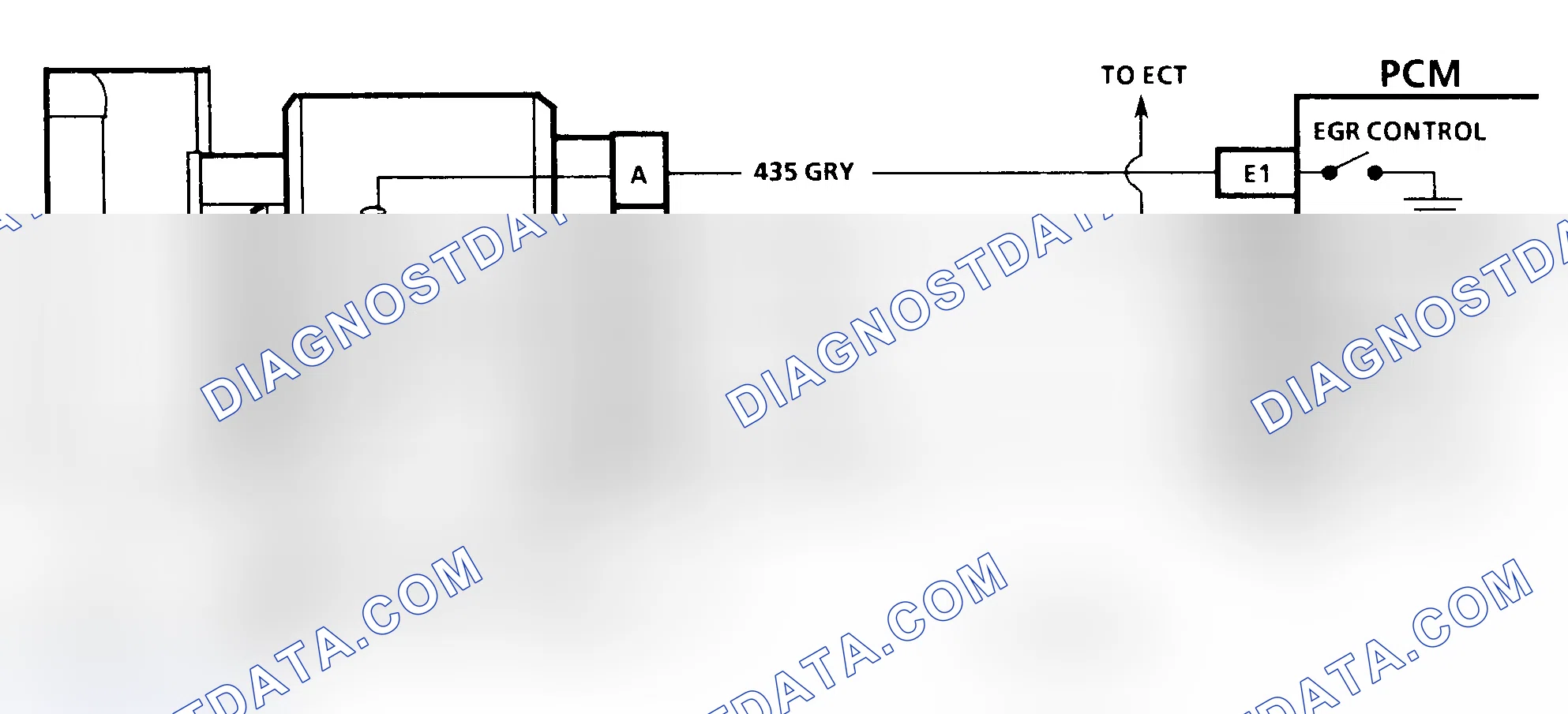 Scheme 264: CODE 32, Schematic, Linear EGR System Error (4.3L C & M Series (Cal.) & 4.3L L & M Series W/ CPI)