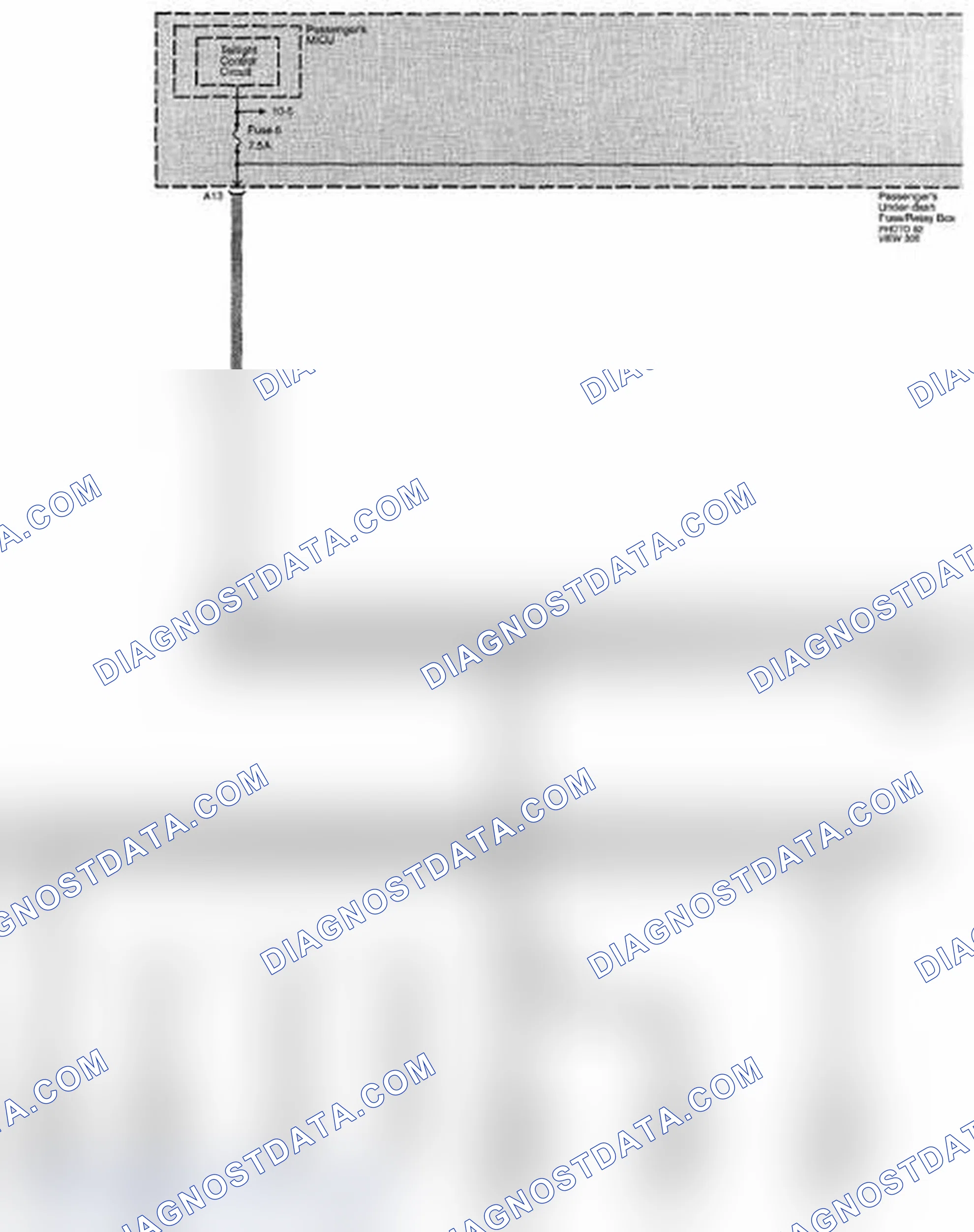 Scheme 127: Illumination (Positive) Circuit Diagram (Page 15-5)