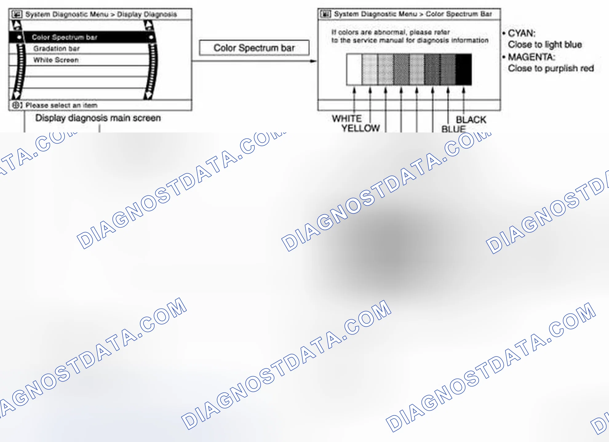 Scheme 114: Display Diagnosis
