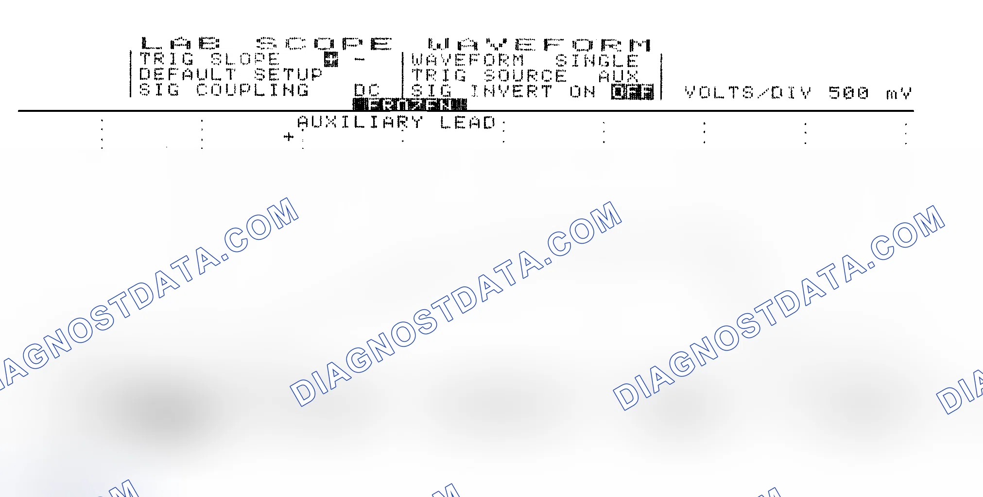 Scheme 14: Single Injector w/Excessive Current Flow - Current Pattern