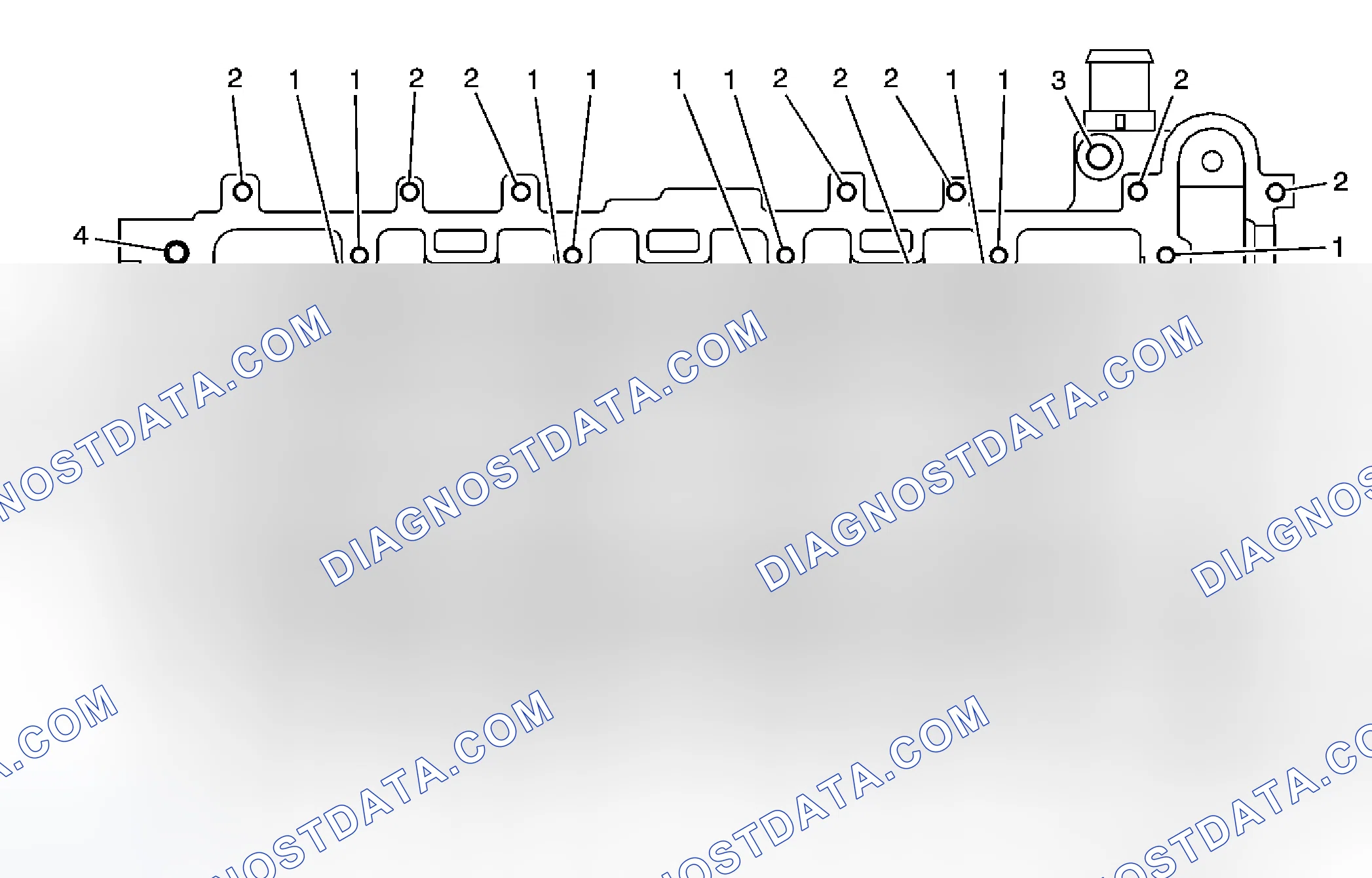 Scheme 48: Cylinder Head - Top View