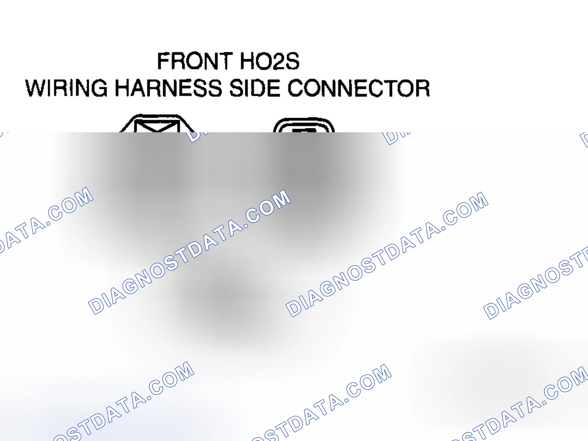 Scheme 167: Front HO2S Circuit Open/Short Inspection (Sensor)