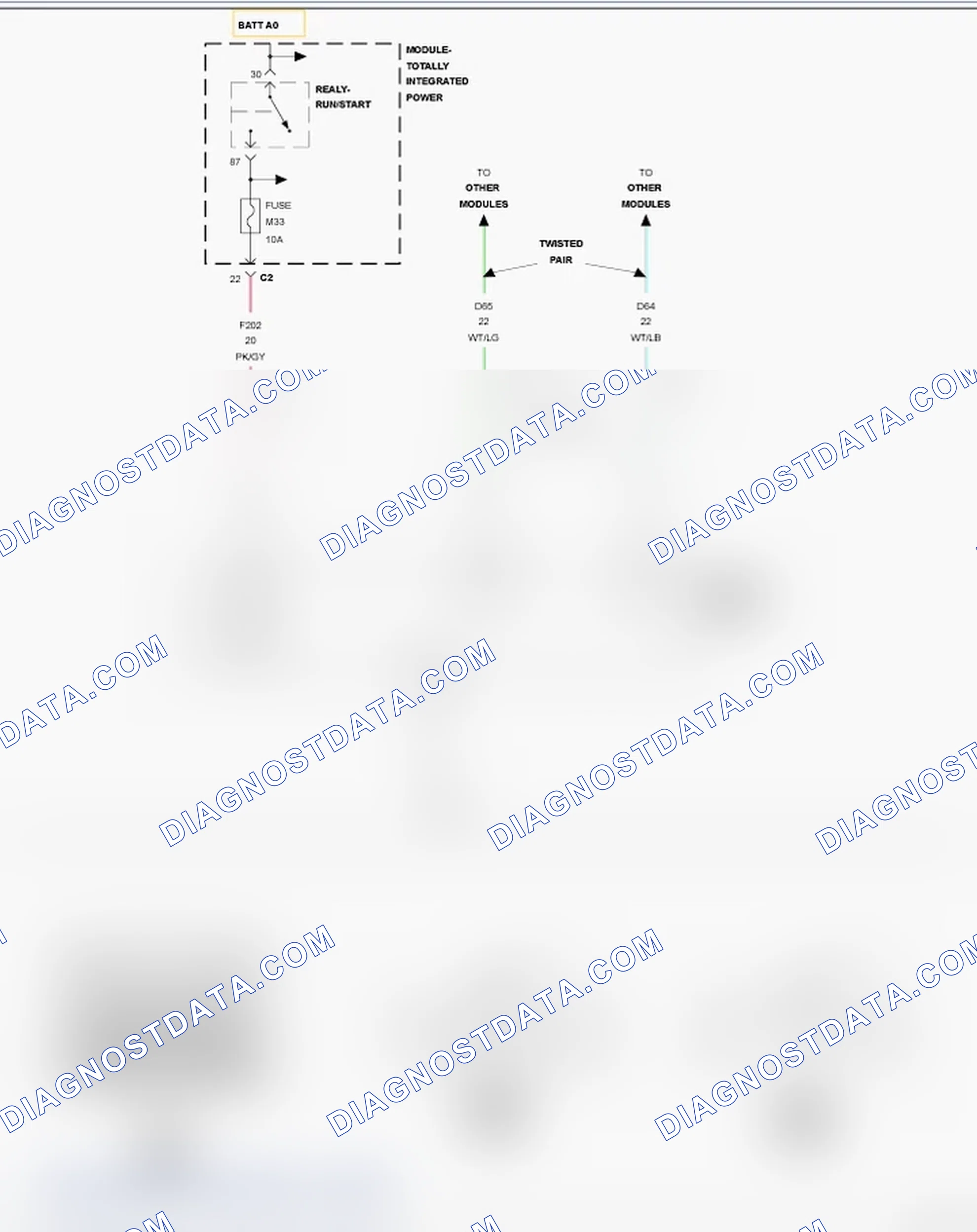 Scheme 282: NO RESPONSE FROM TCM (TRANSMISSION CONTROL MODULE) - NAG1