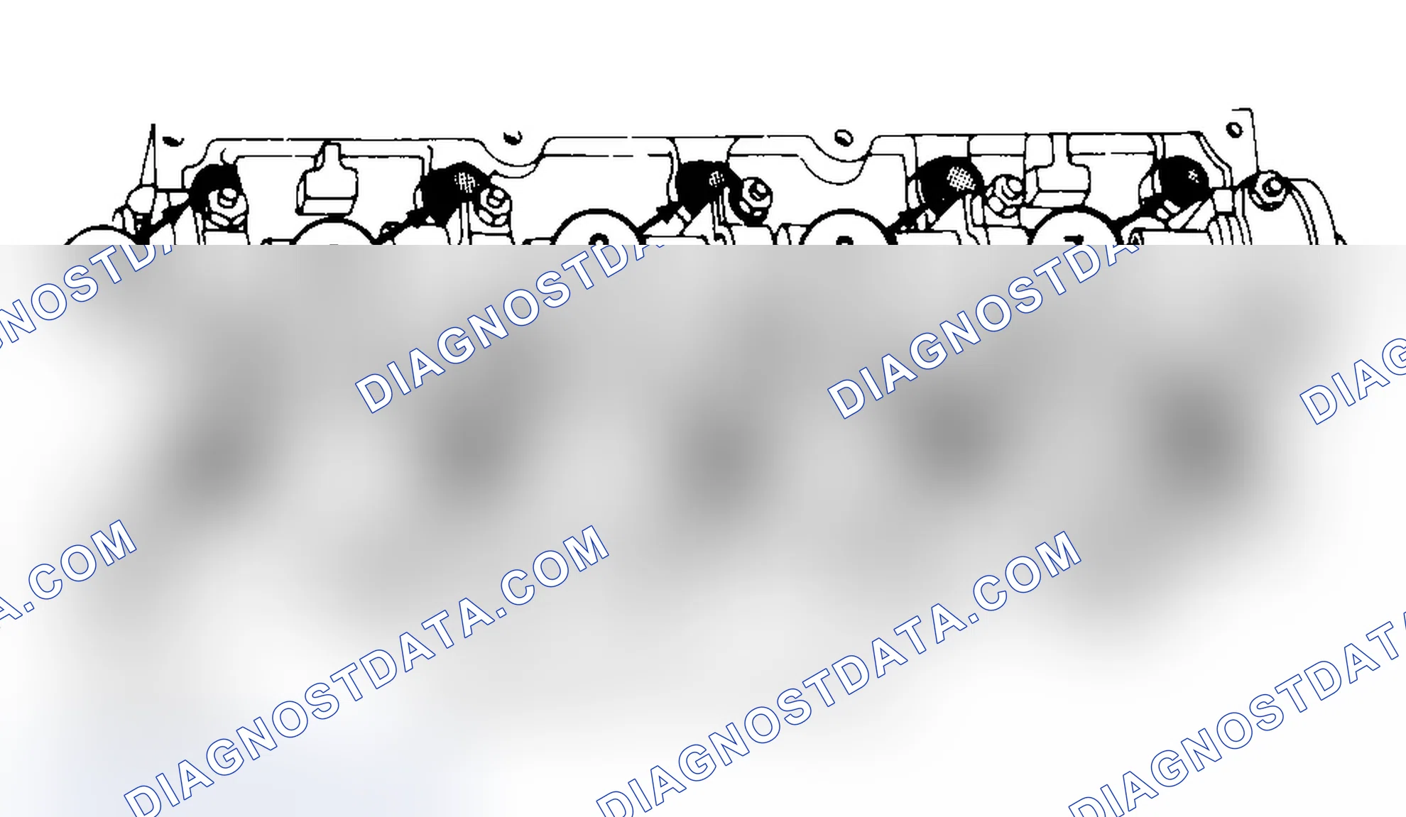 Scheme 3: Typical Cylinder Head Tightening or Loosening Sequence
