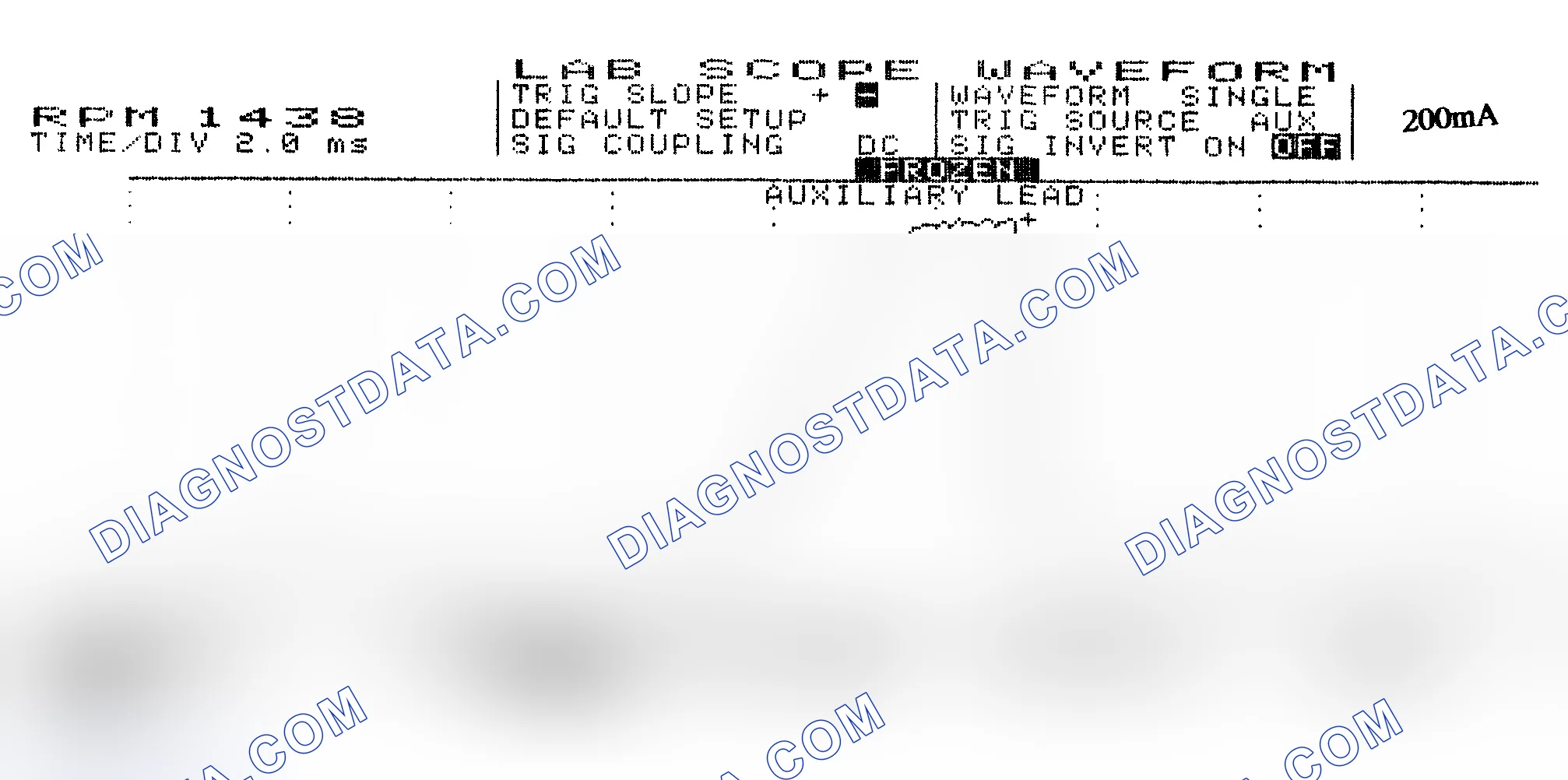 Scheme 15: Single Injector w/Normal Current Flow - Current Pattern