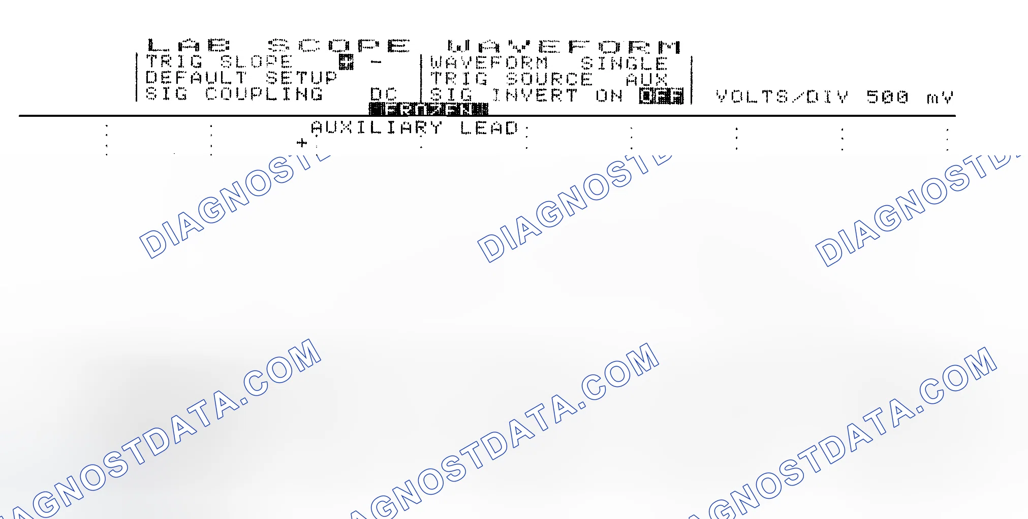 Scheme 14: Single Injector w/Excessive Current Flow - Current Pattern