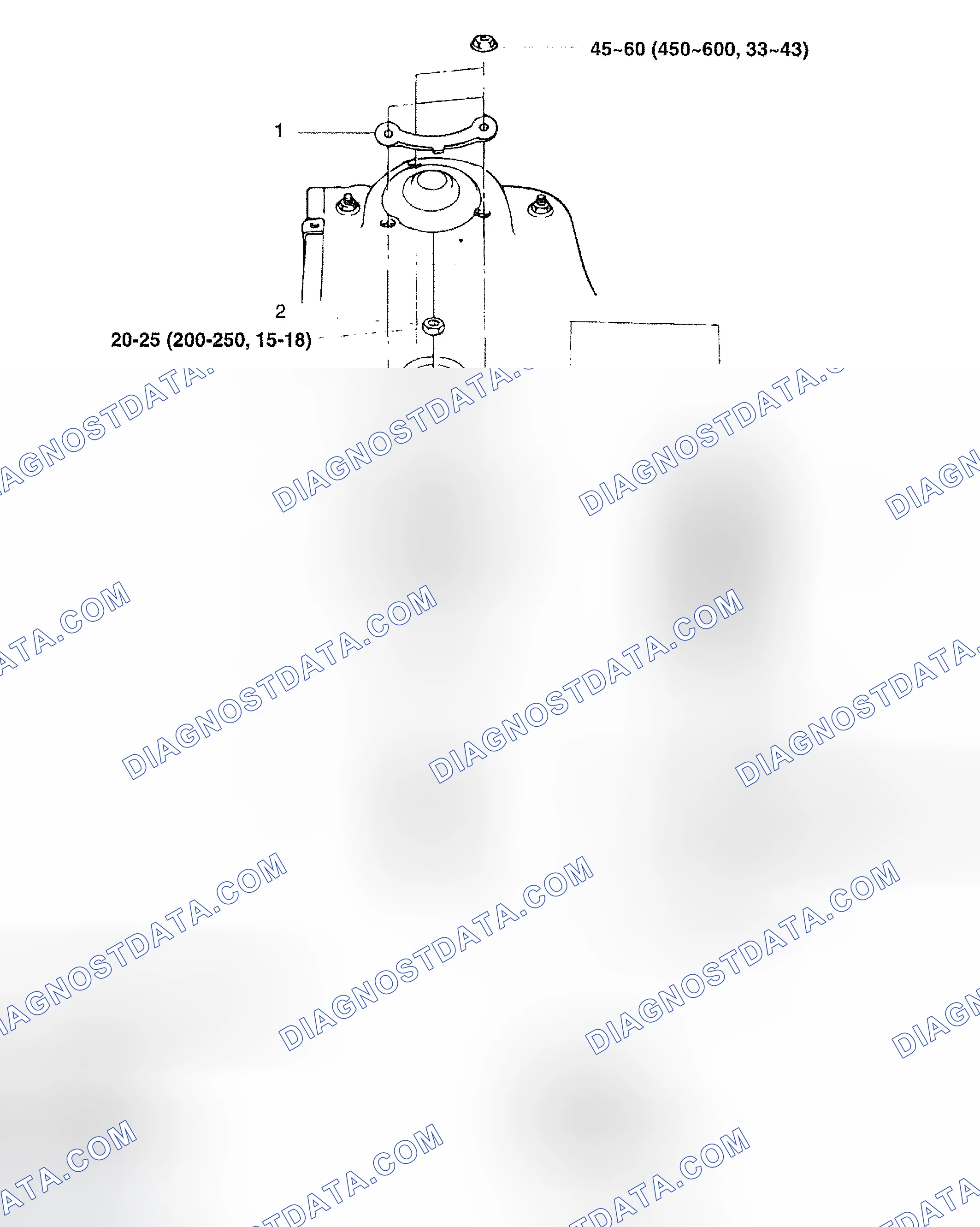 Scheme 5: Exploded View Of Front Strut Assembly Components