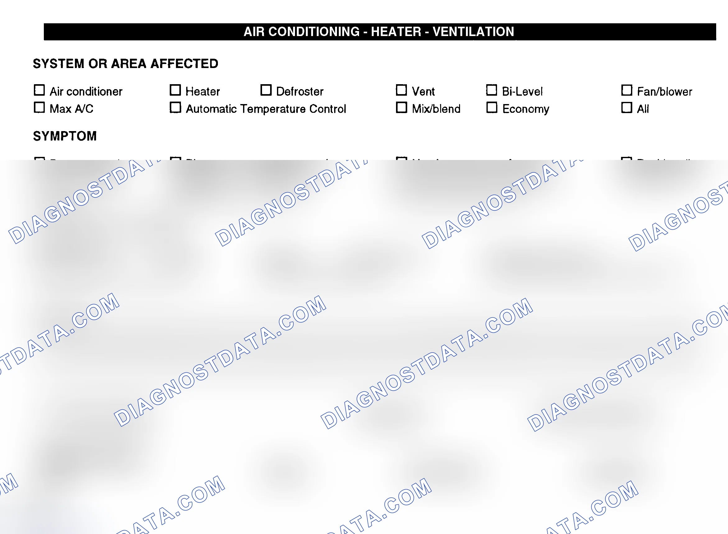 Scheme 8: Air Conditioning, Heater & Ventilation