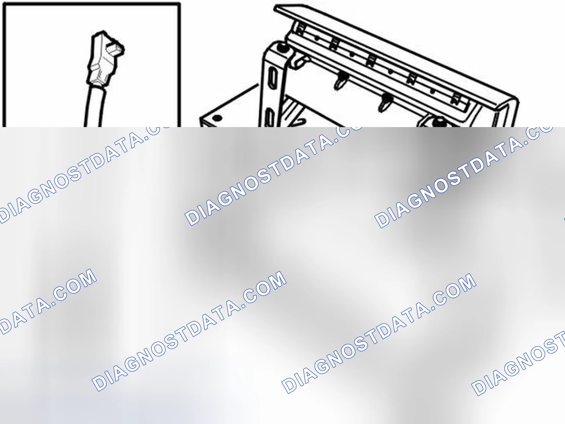 Scheme 133: Installation of adapter cable to passenger side airbag (SRS)