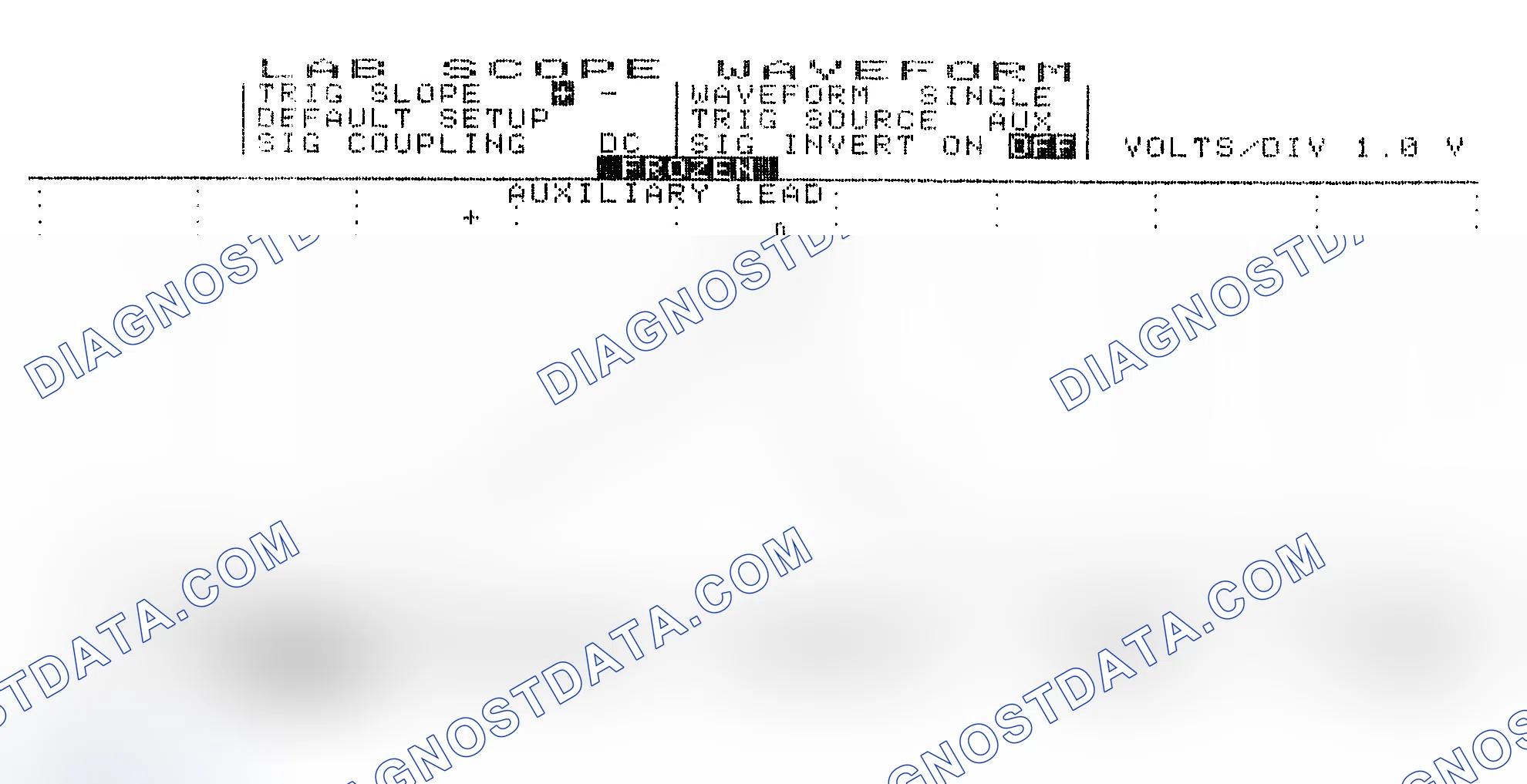 Scheme 19: Single Injector w/Excessive Current Flow - Current Pattern
