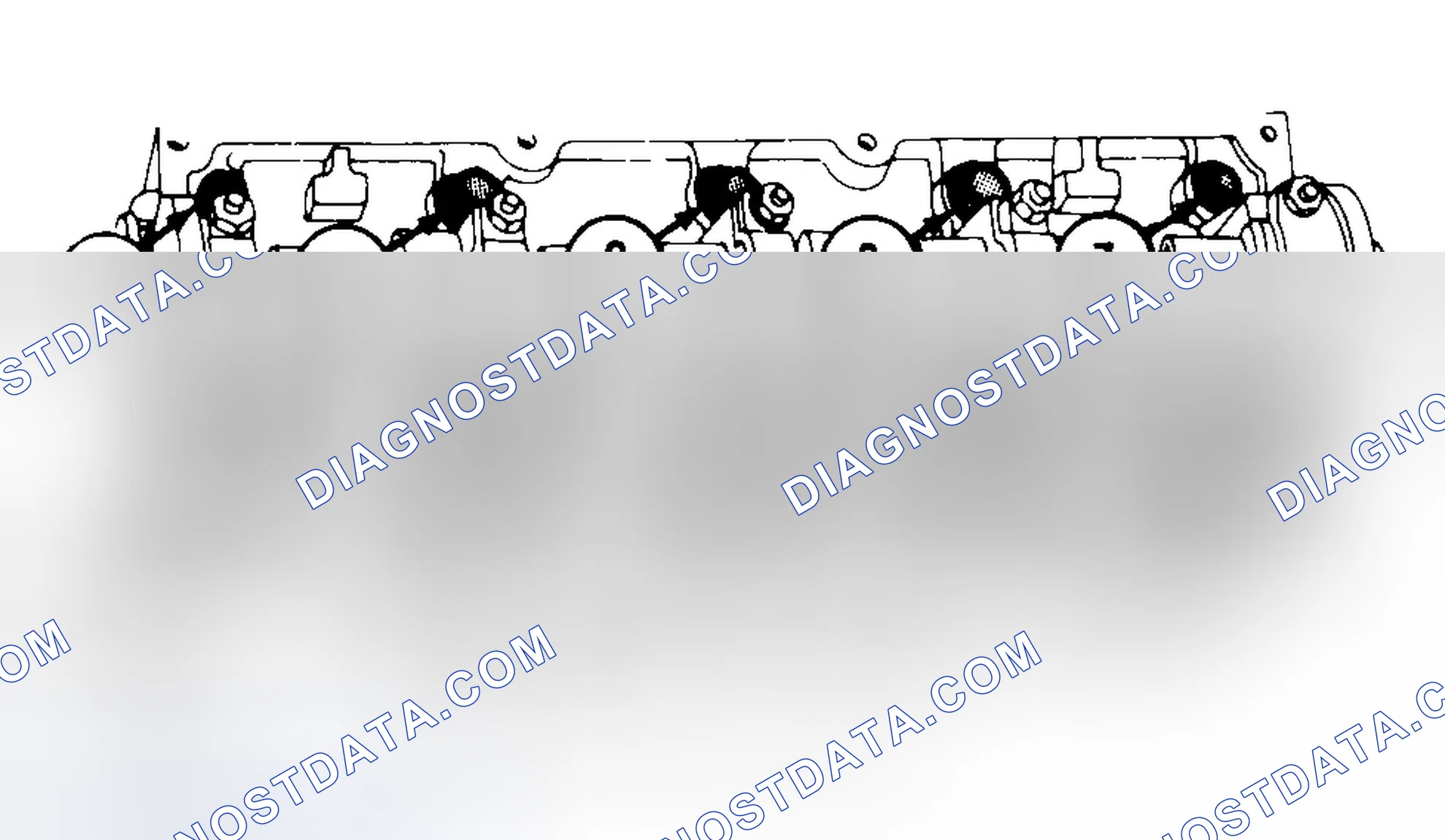 Scheme 7: Typical Cylinder Head Tightening or Loosening Sequence