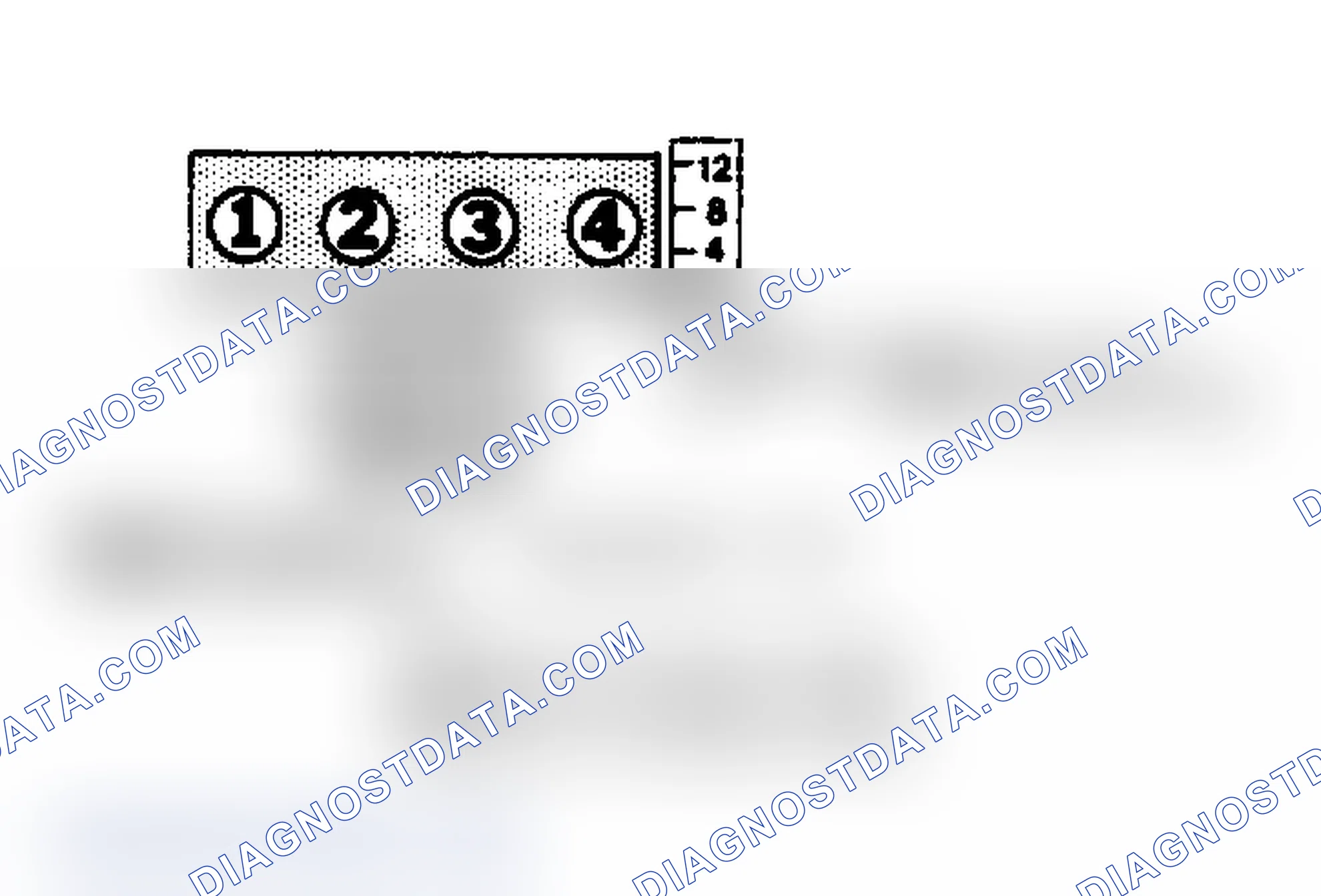 Scheme 1: Firing Order & Distributor Rotation (2.5L)