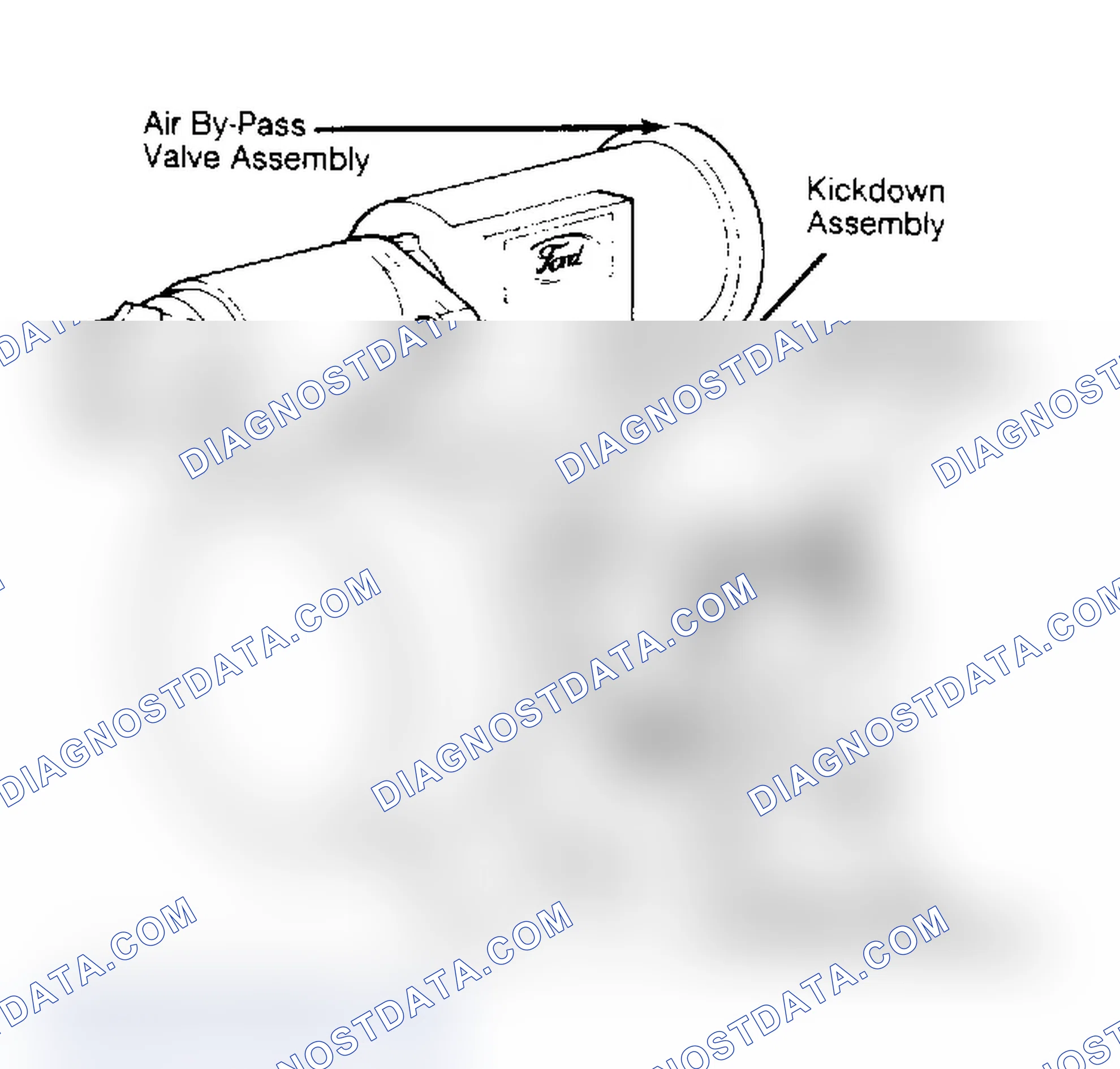 Scheme 7: 1.6L EFI Throttle Plate Adjusting Screw Location