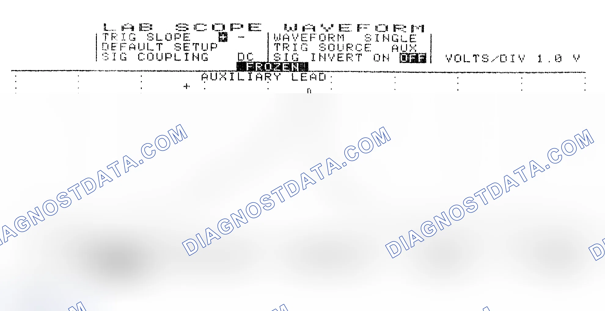 Scheme 19: Single Injector w/Excessive Current Flow - Current Pattern