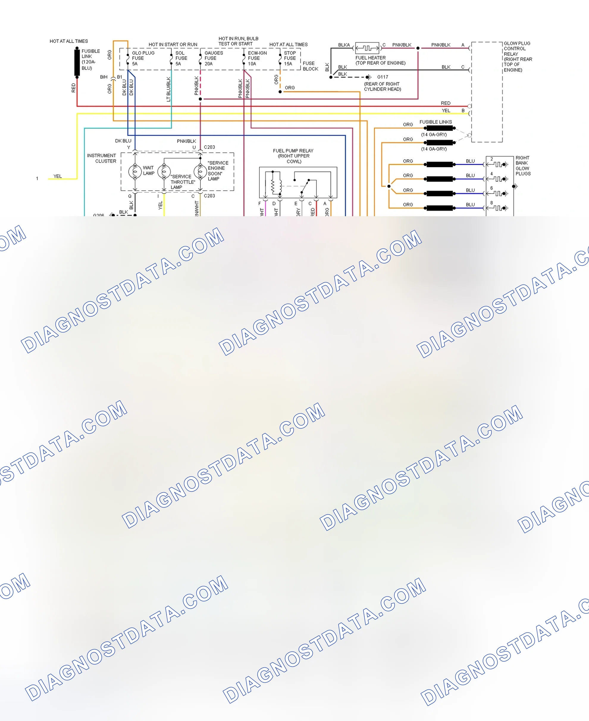 Scheme 269: Wiring Diagram (Blazer, Pickup, Sierra, Suburban & Yukon - With 4L80-E - 2 Of 2)