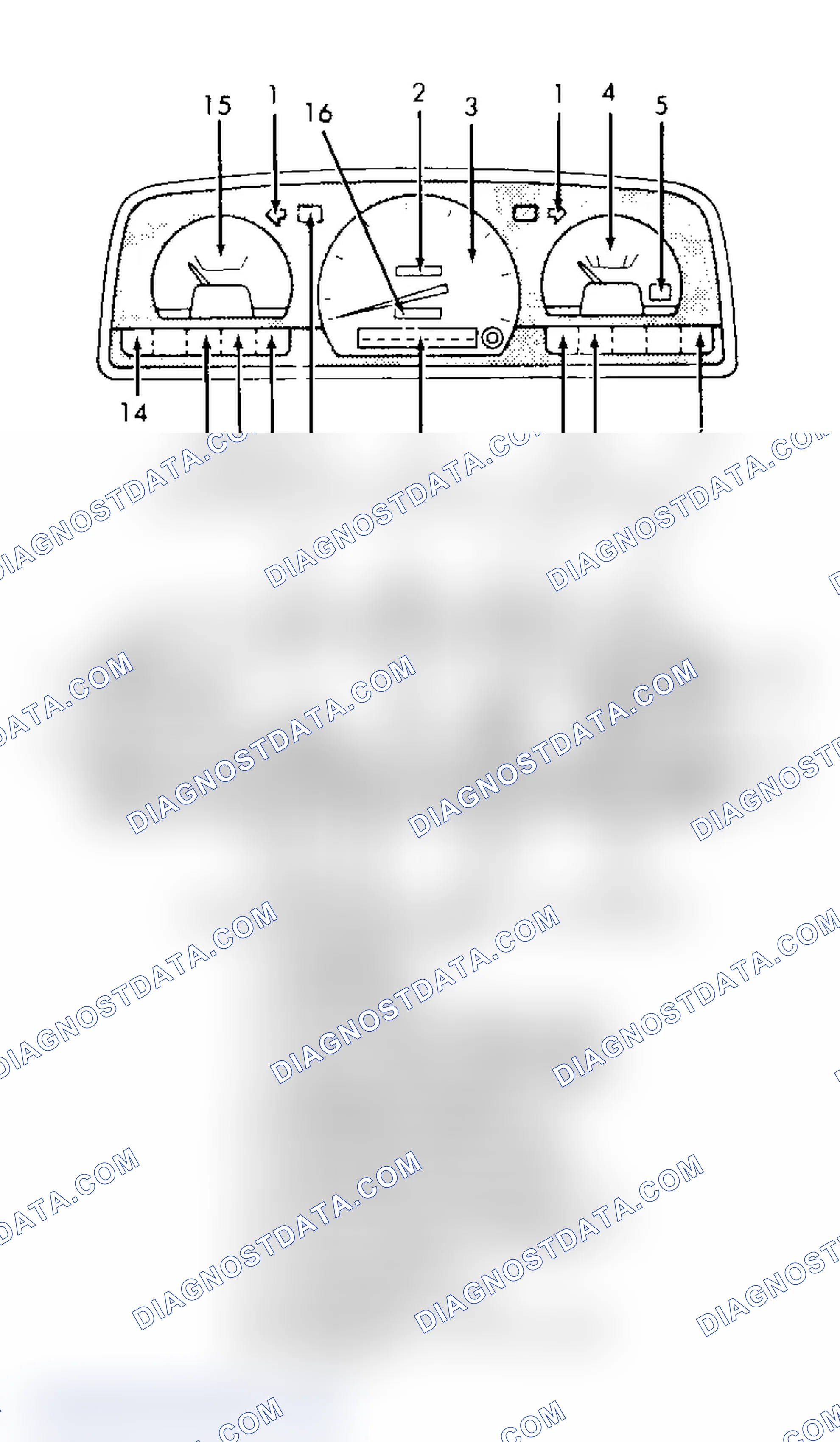 Scheme 1: SERVICE INDICATOR & WARNING LIGHTS